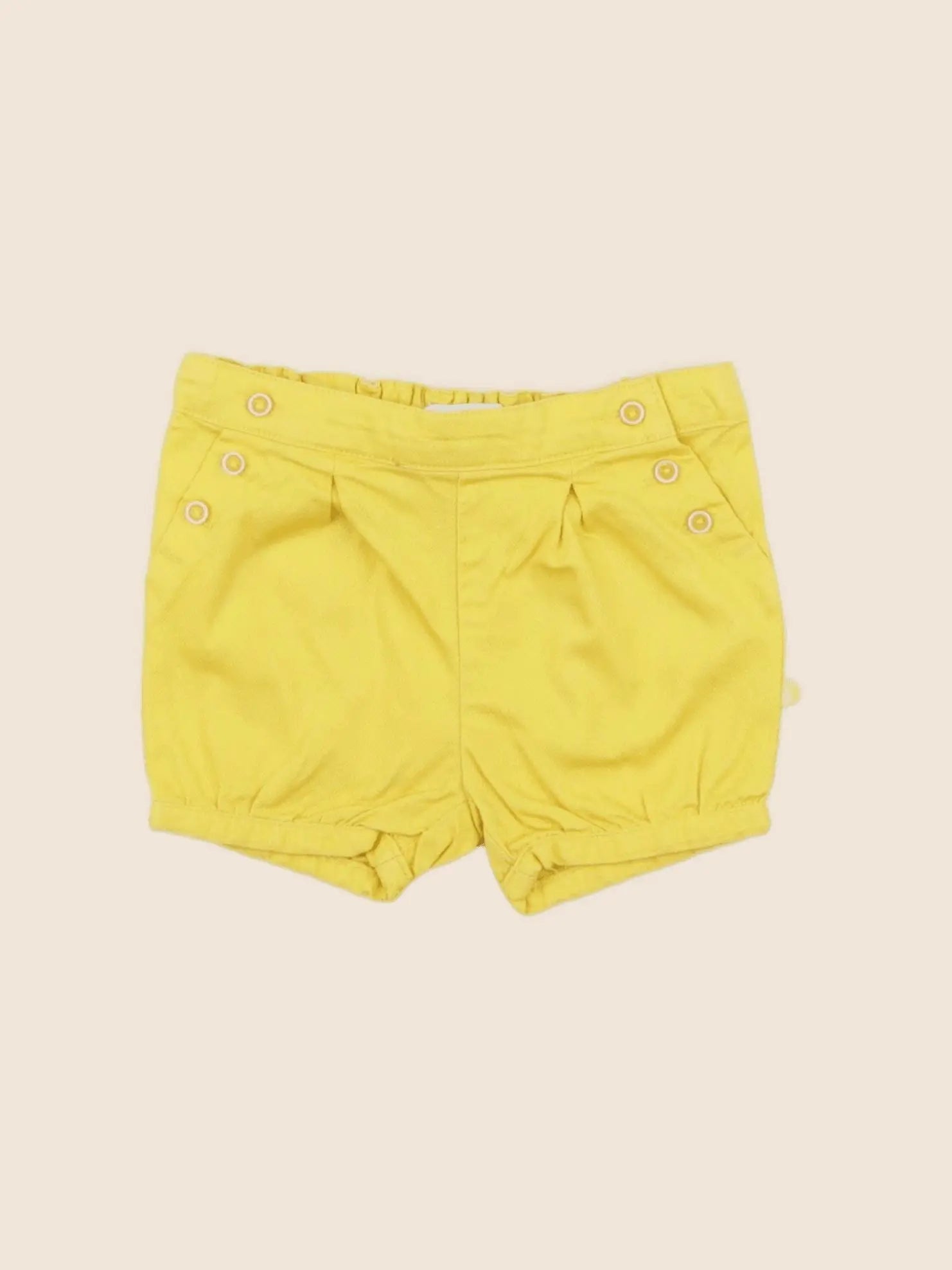 Obaïbi - short jaune - 6 mois