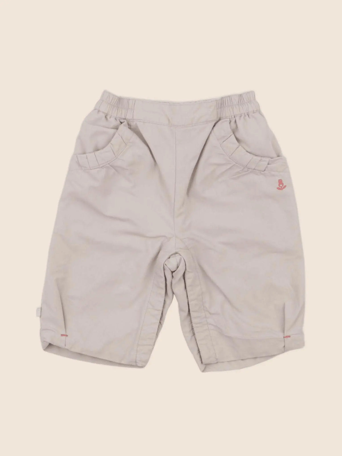 Obaïbi - pantalon beige - 3 mois