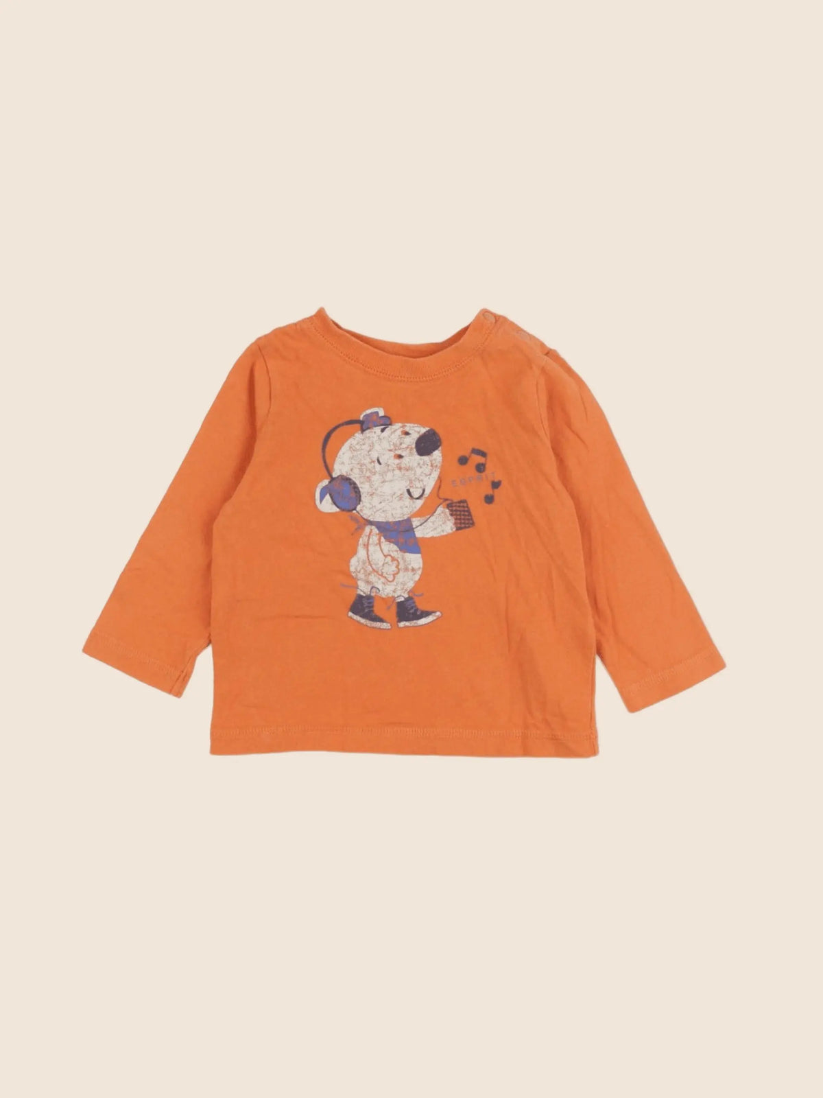 Esprit - tee-shirt orange - 6 mois