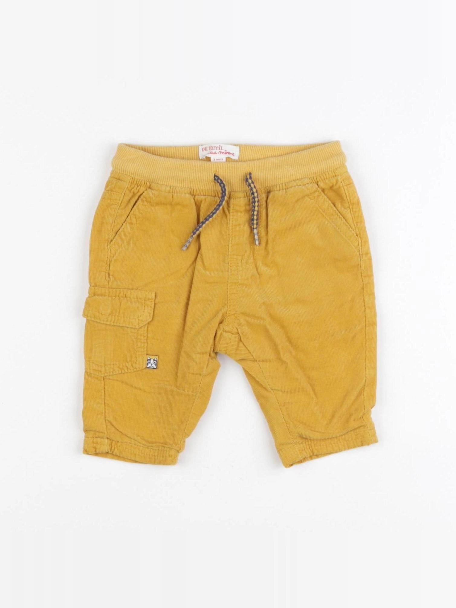 DPAM - pantalon jaune - 3 mois