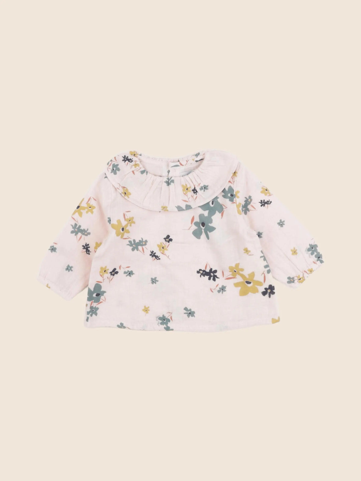 Petit Bateau - blouse rose - 12 mois