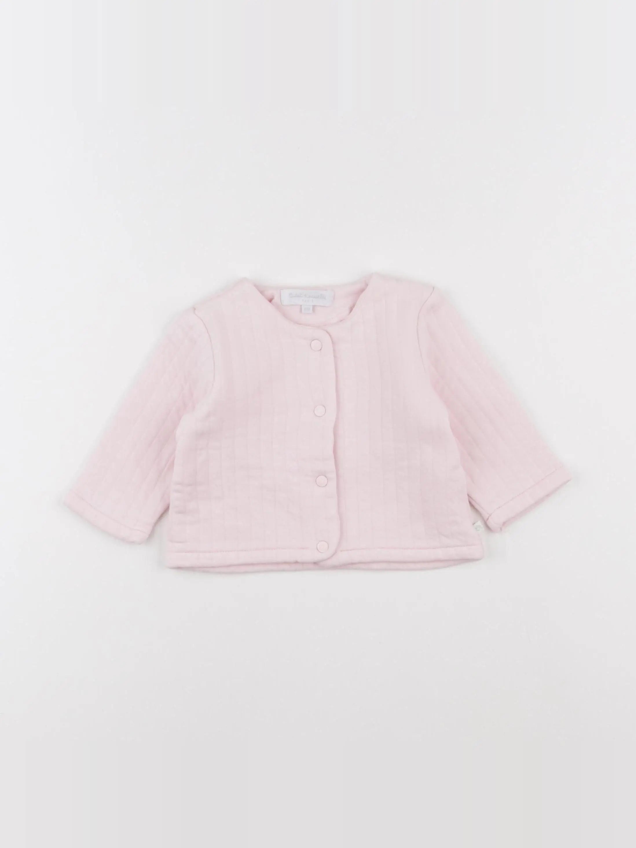 Cadet Rousselle - gilet rose - 6 mois