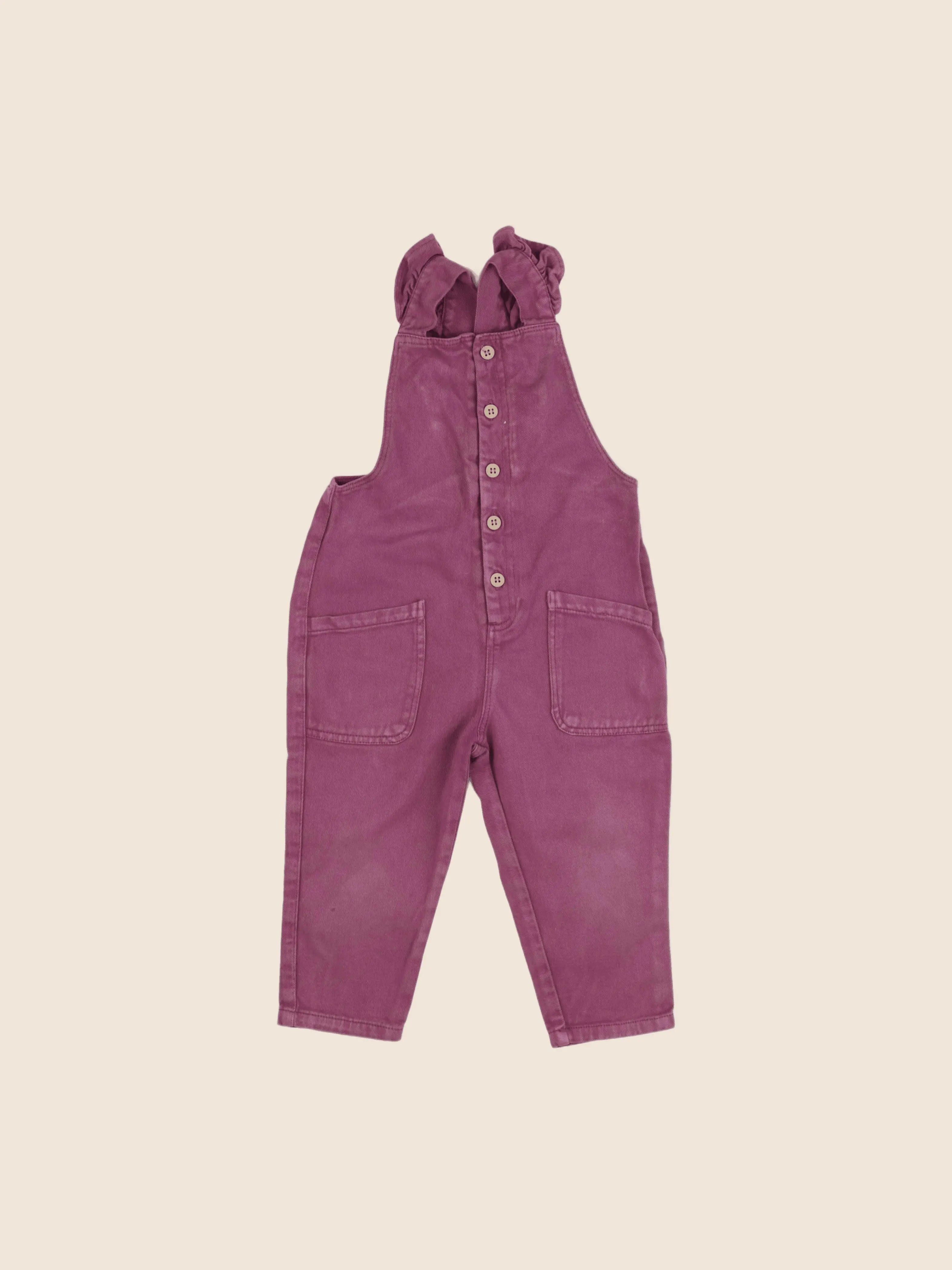 Boutchou - salopette violet - 24 mois