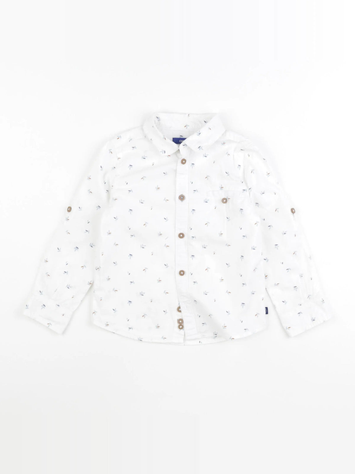 Okaidi - chemise blanc - 3 ans