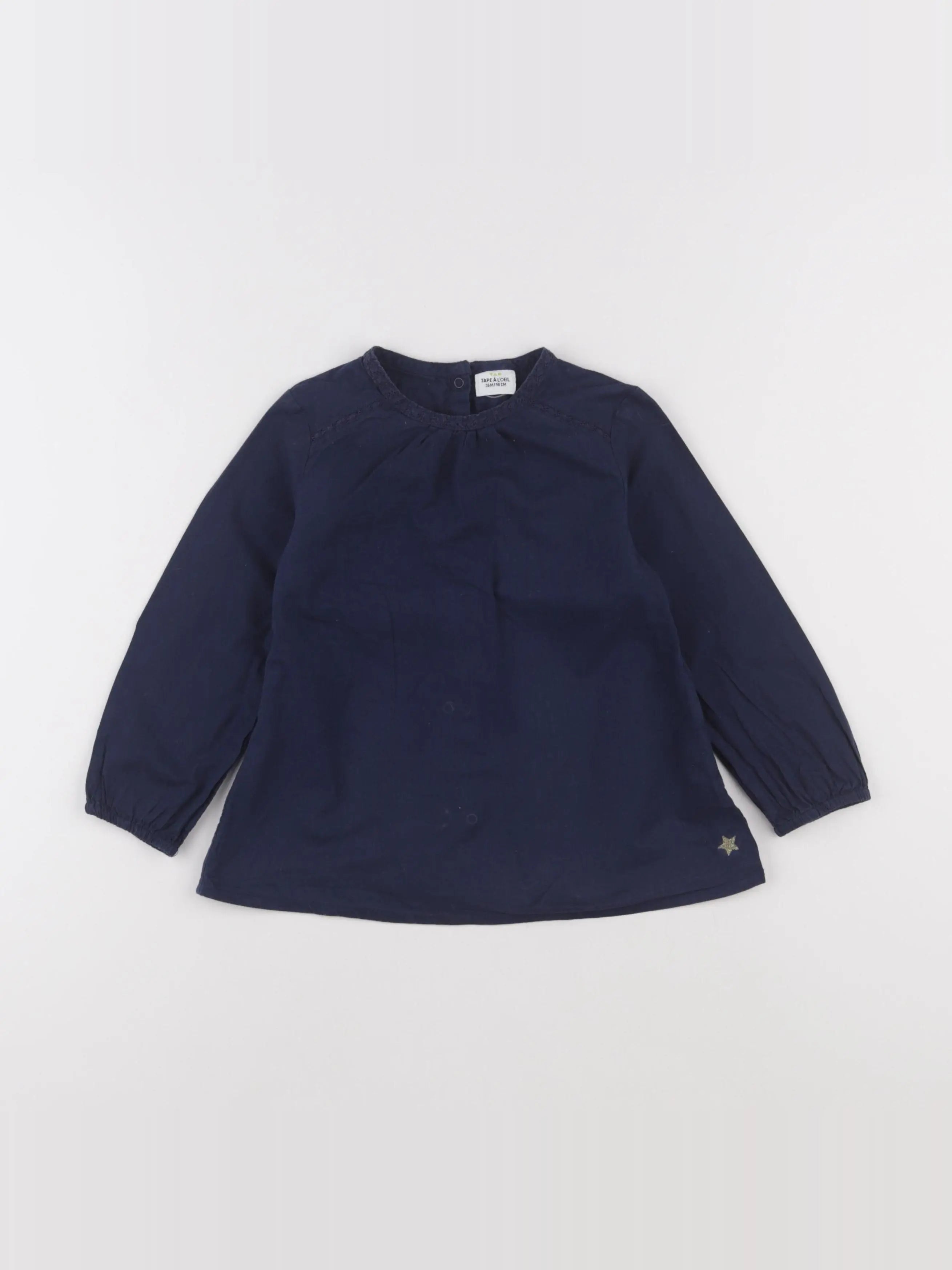 Tape à l'oeil - robe bleu - 36 mois