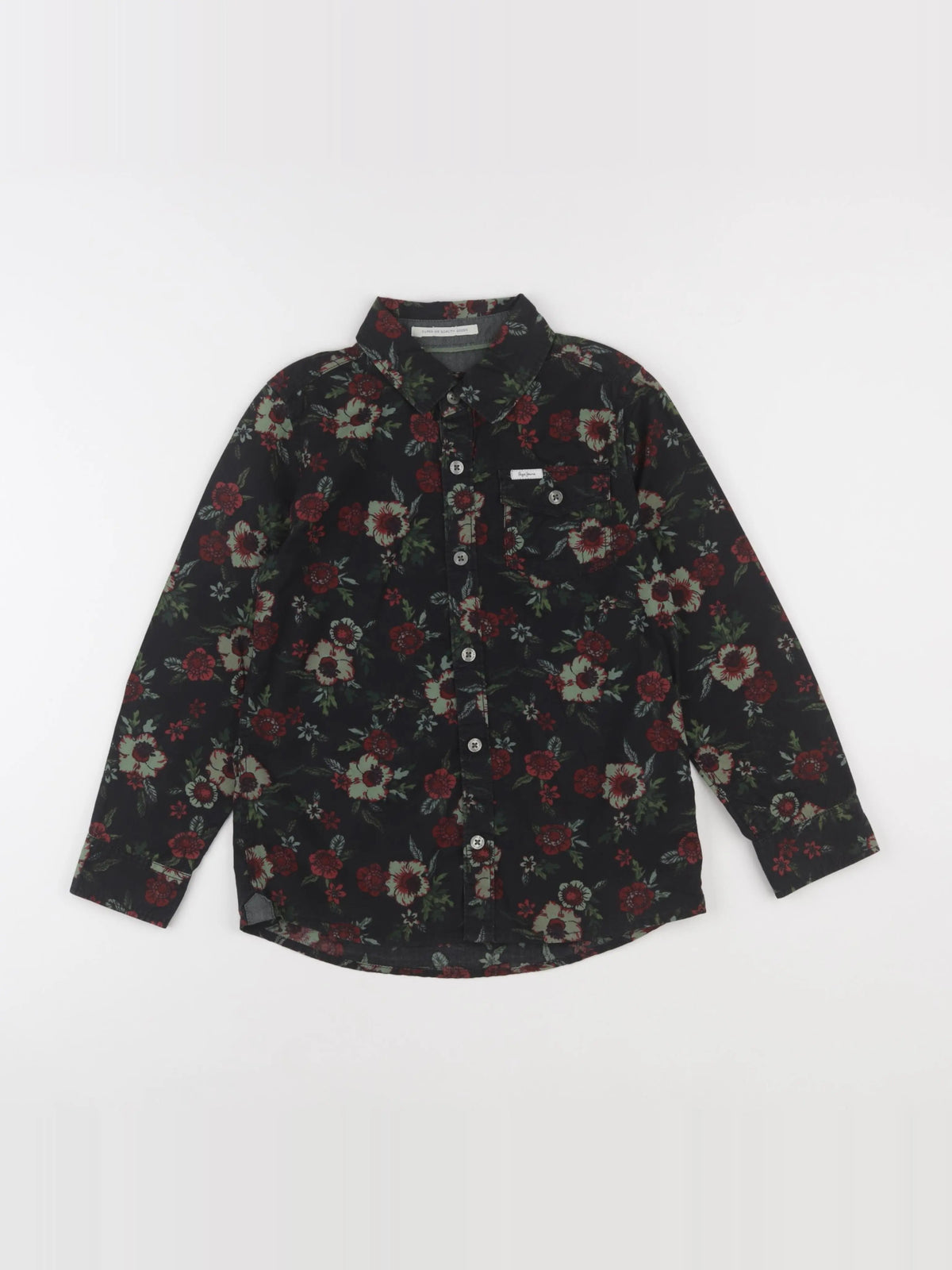 Pepe Jeans - chemise noir - 8 ans