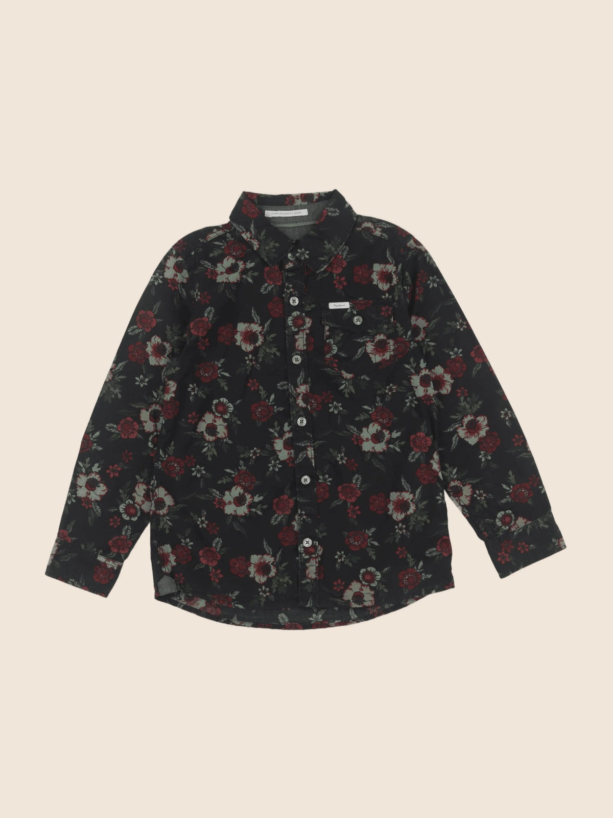 Pepe Jeans - chemise noir - 8 ans