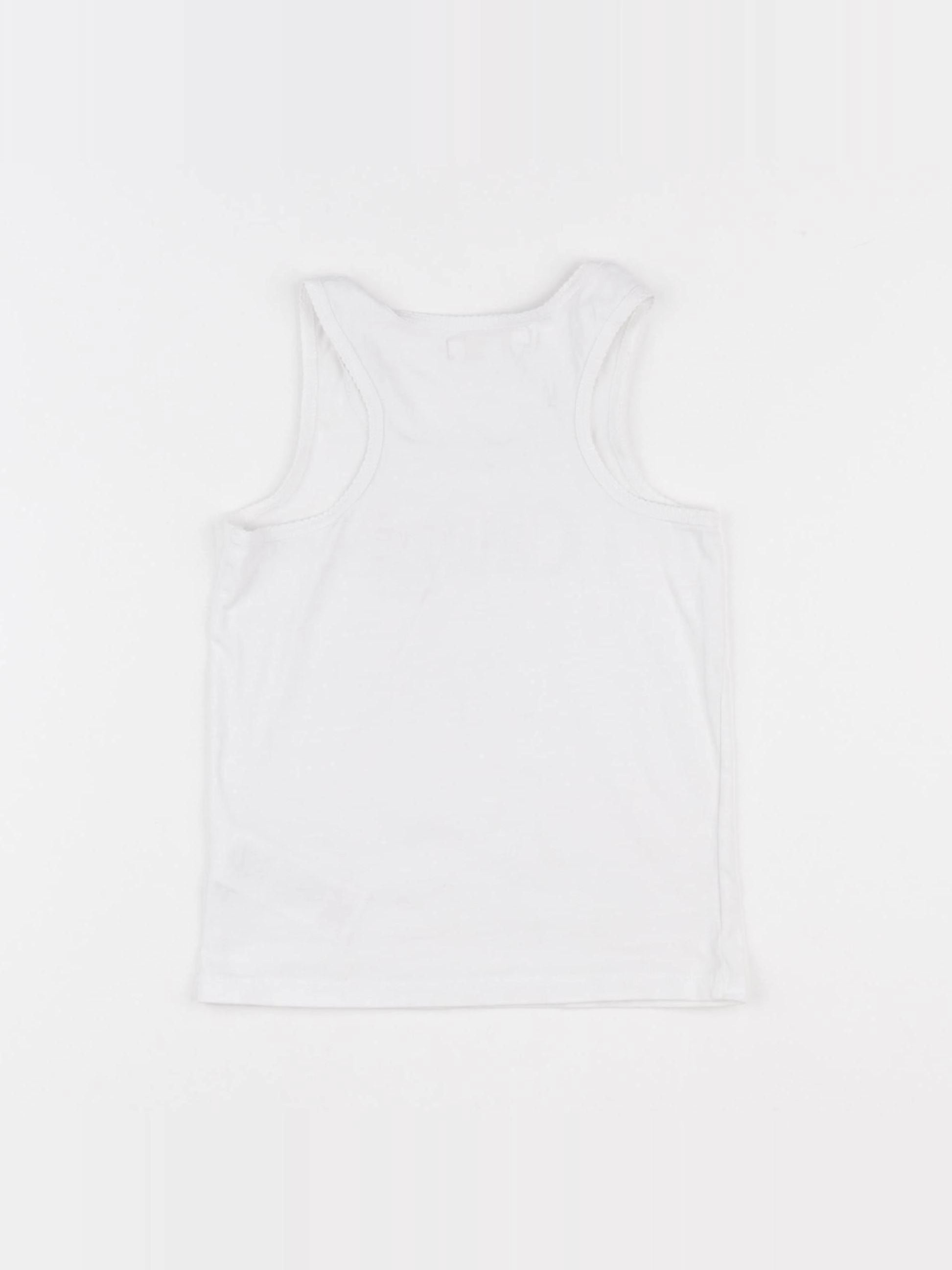 Chloé - débardeur blanc - 6 ans