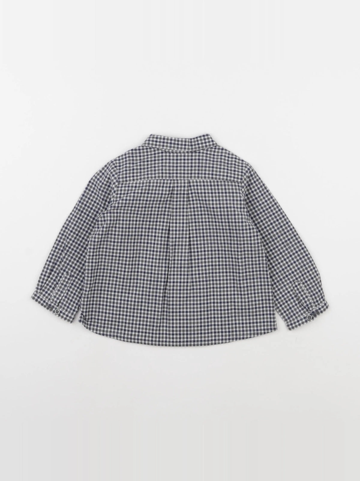 Bonpoint - chemise blanc, bleu - 18 mois
