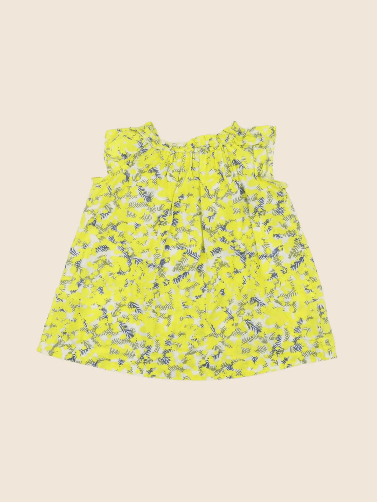 Bonpoint - robe jaune - 6 mois
