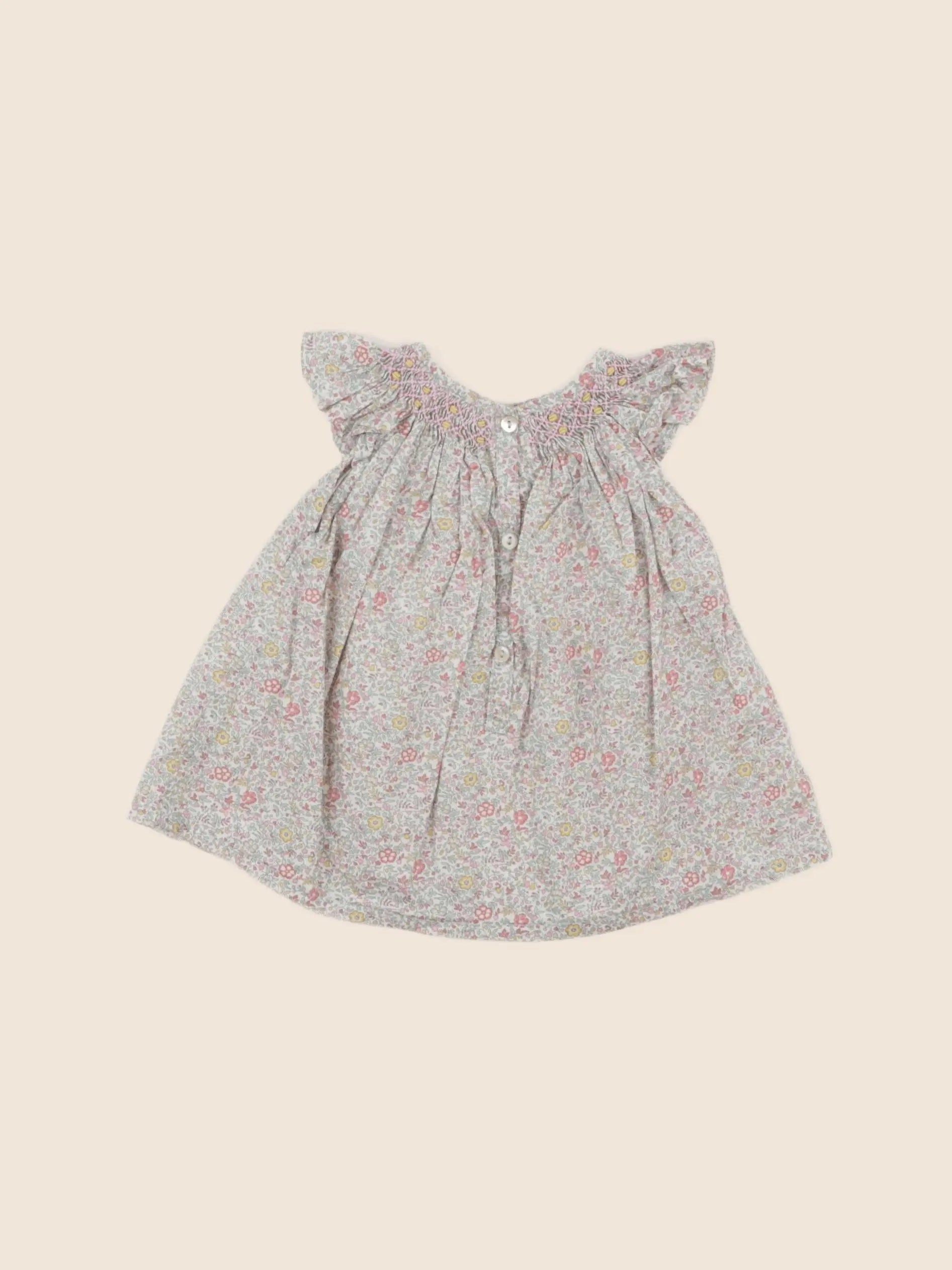 Acanthe - blouse multicolore - 6 mois