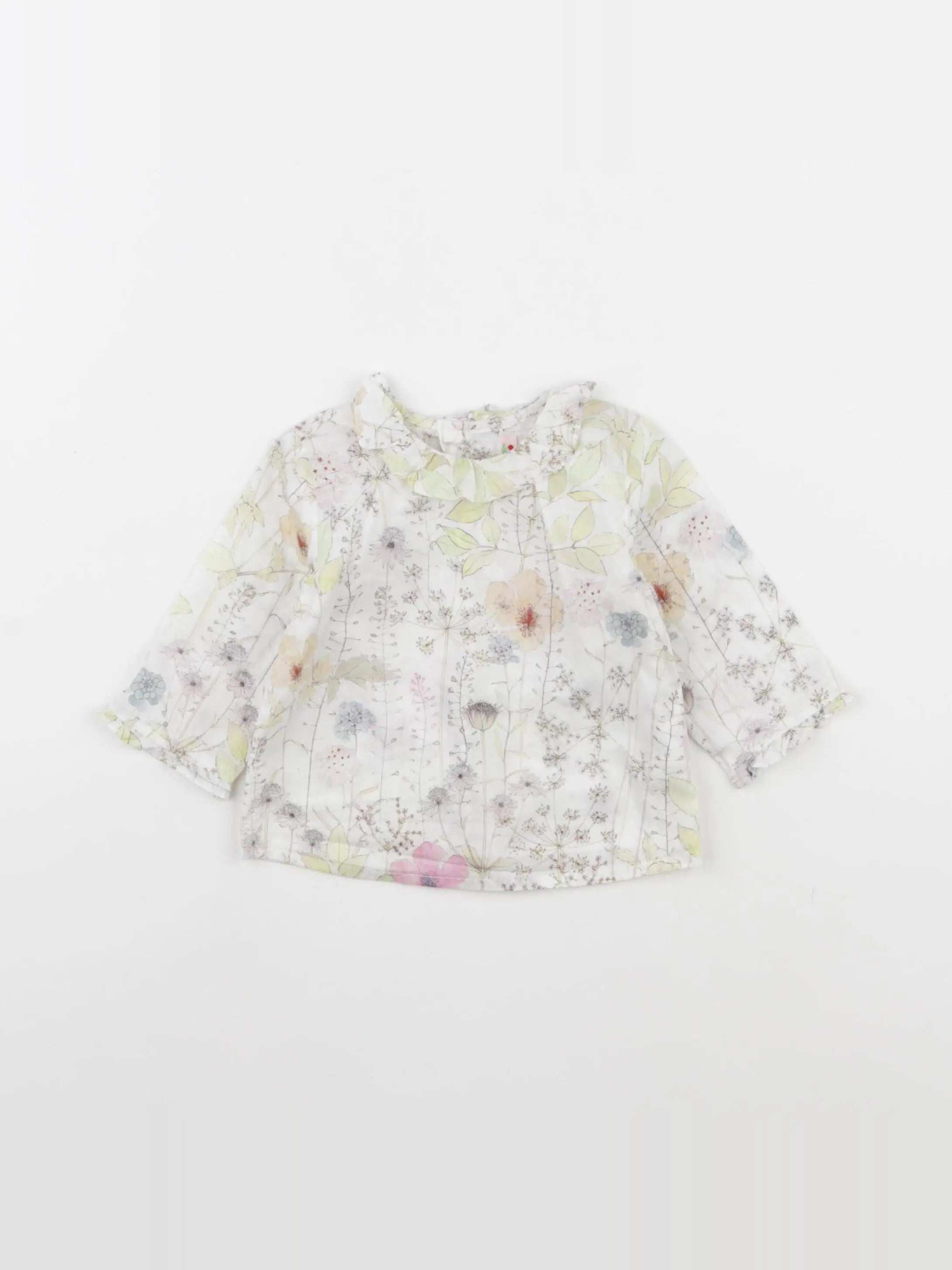 Bonpoint - blouse multicolore - 6 mois