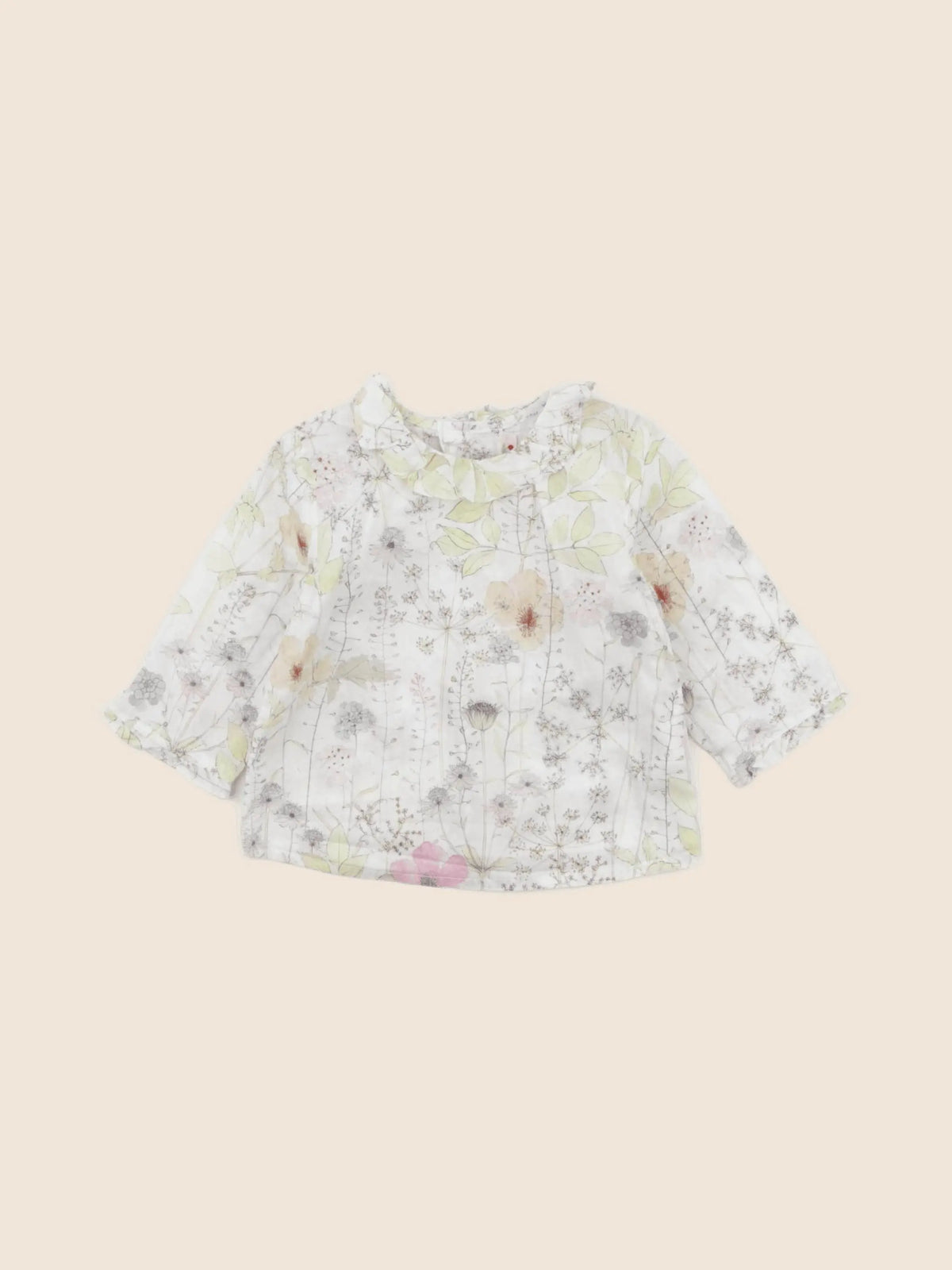 Bonpoint - blouse multicolore - 6 mois