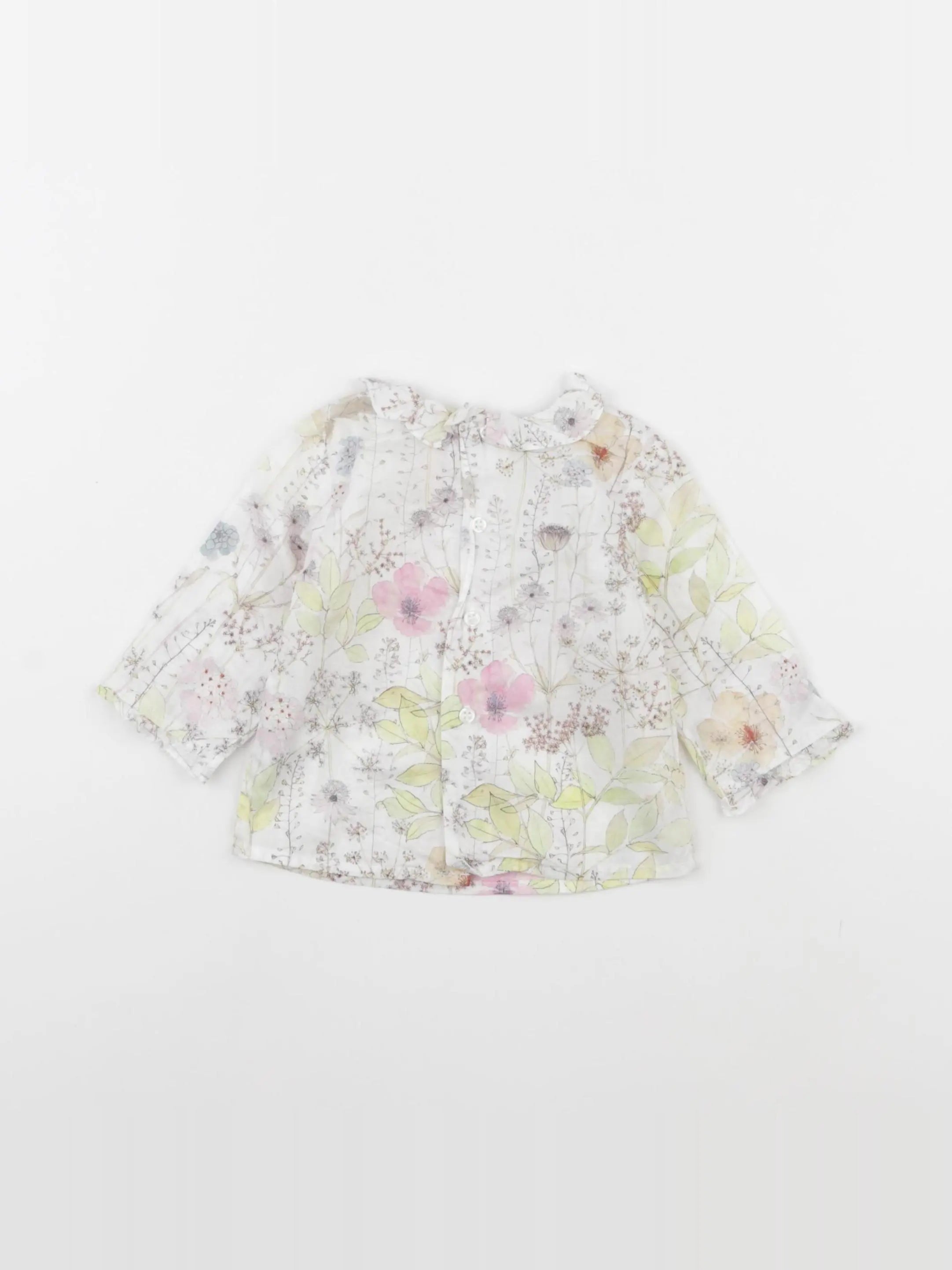 Bonpoint - blouse multicolore - 6 mois