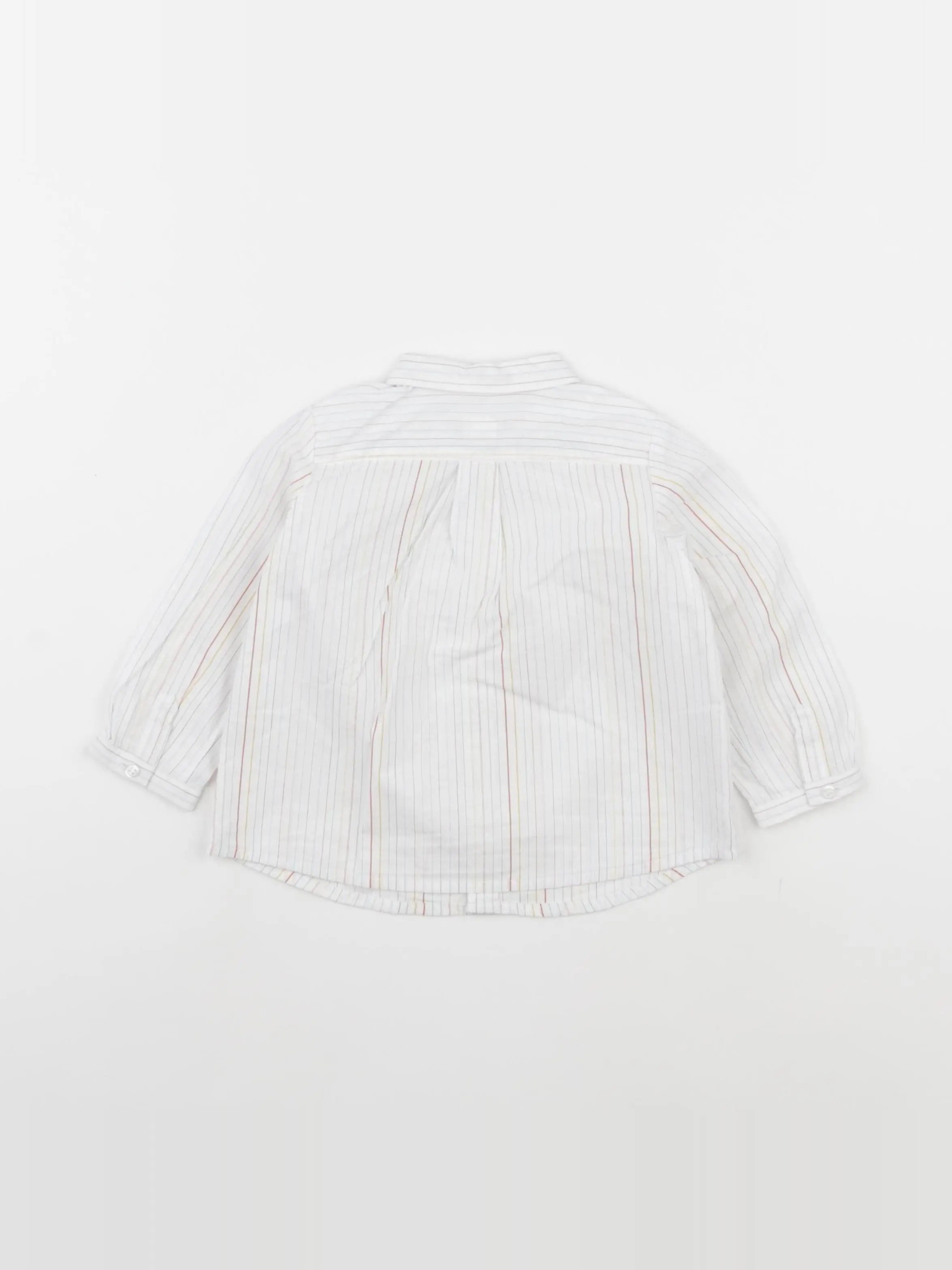 Bonpoint - chemise blanc, multicolore - 12 mois
