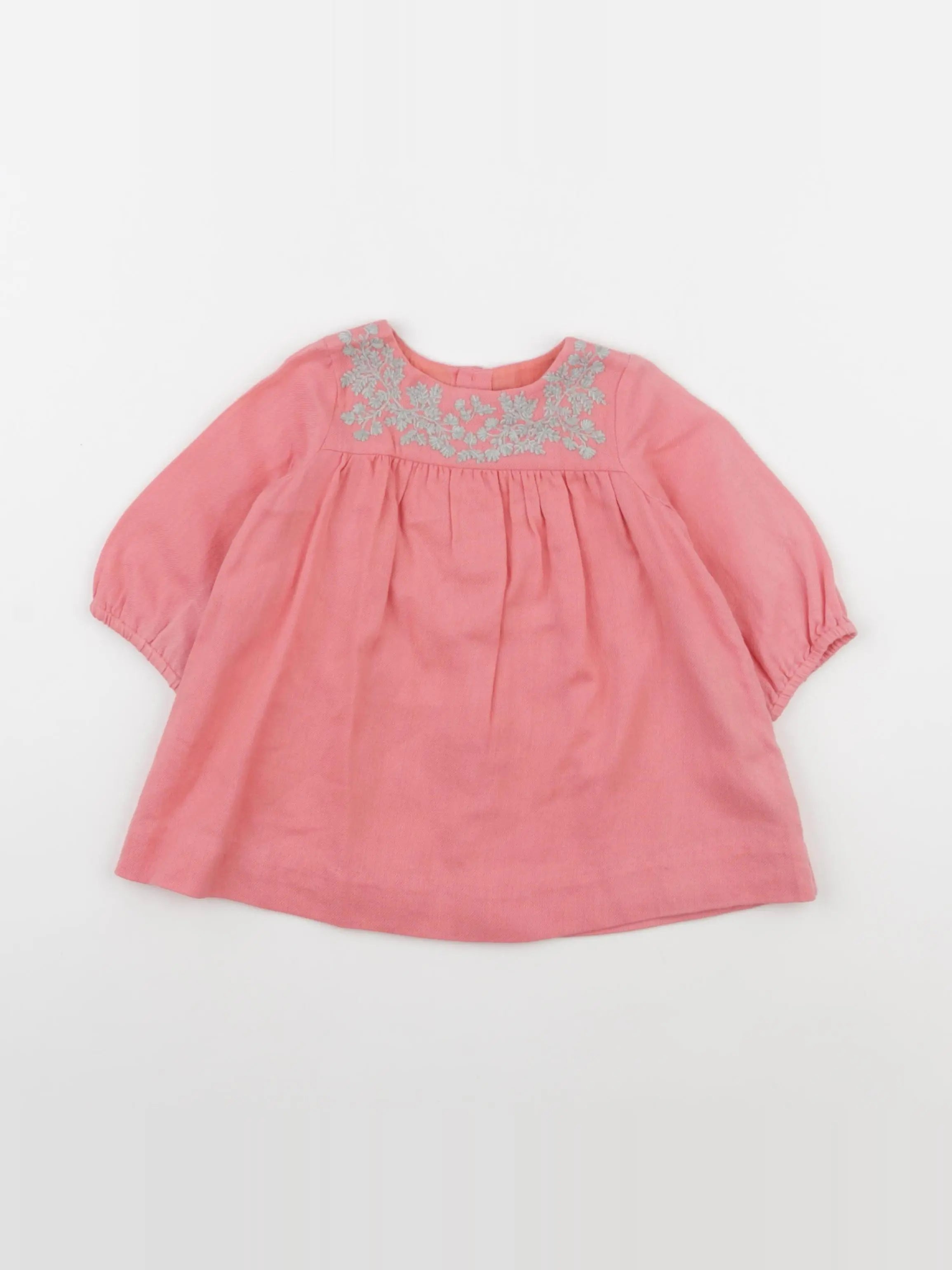 Bonpoint - robe rose - 6 mois