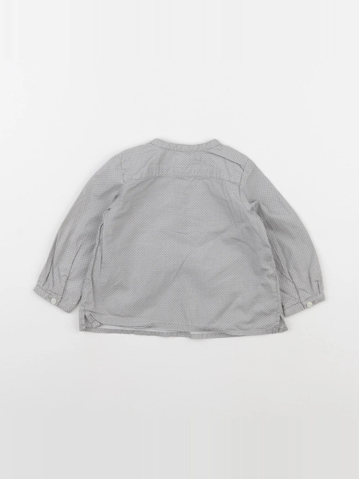 Bonpoint - chemise gris - 12 mois