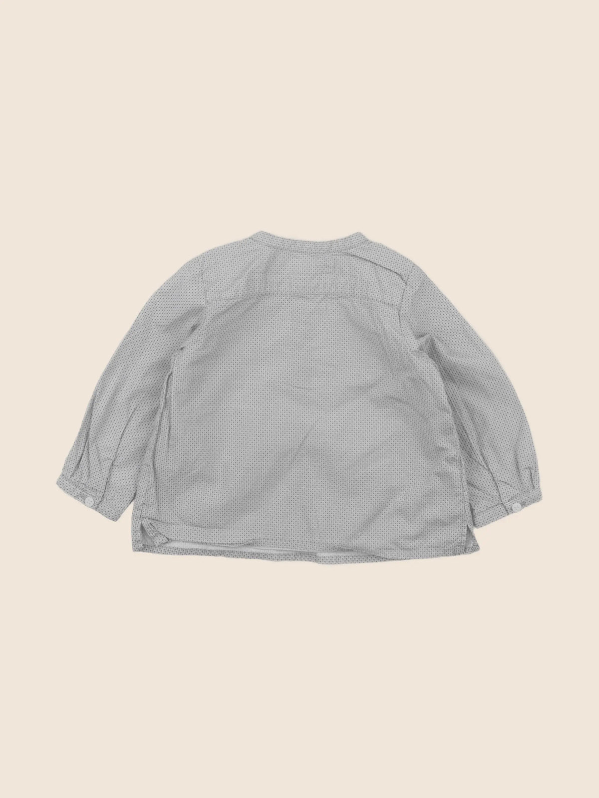 Bonpoint - chemise gris - 12 mois