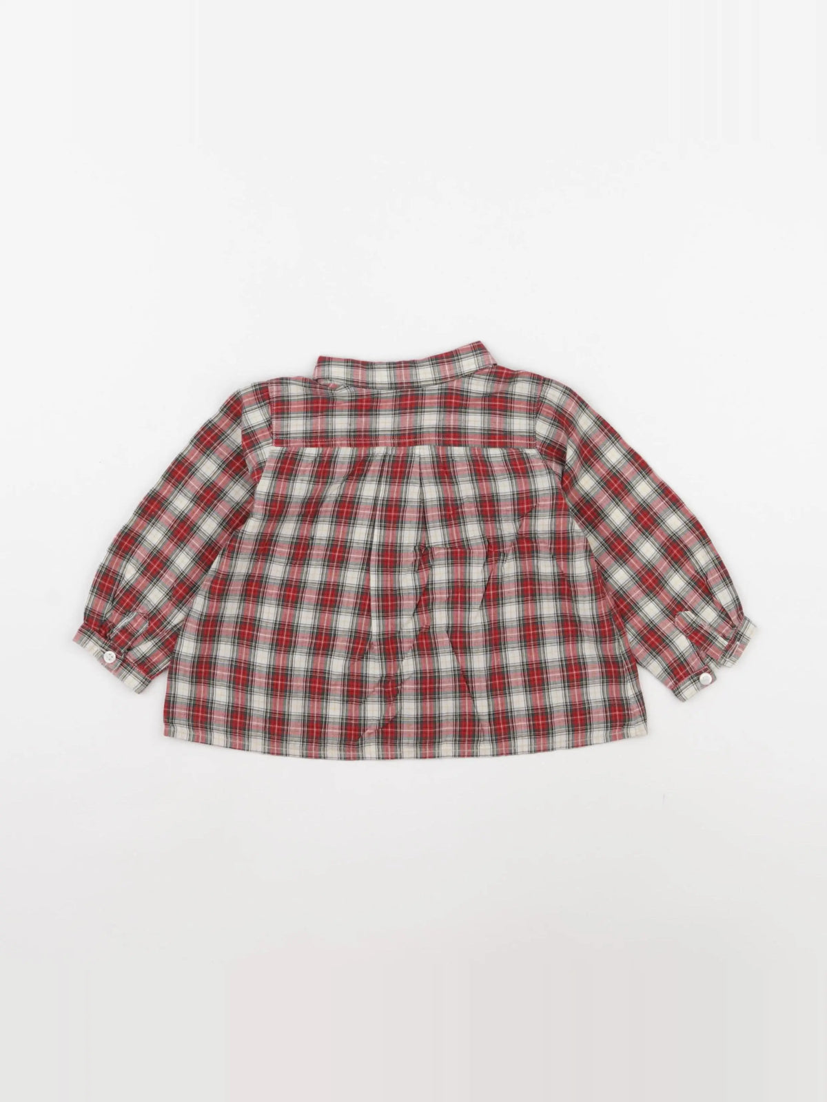 Bonpoint - chemise multicolore - 12 mois