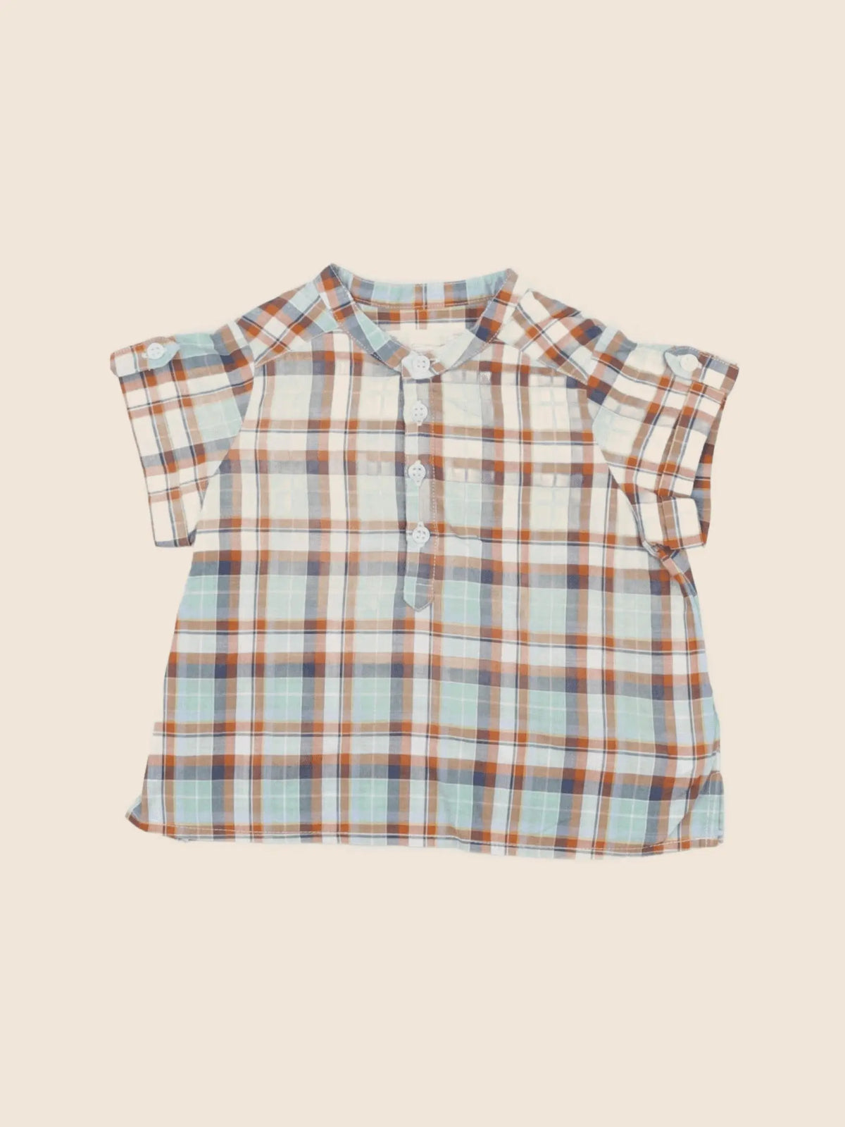 Bonpoint - chemise multicolore - 6 mois