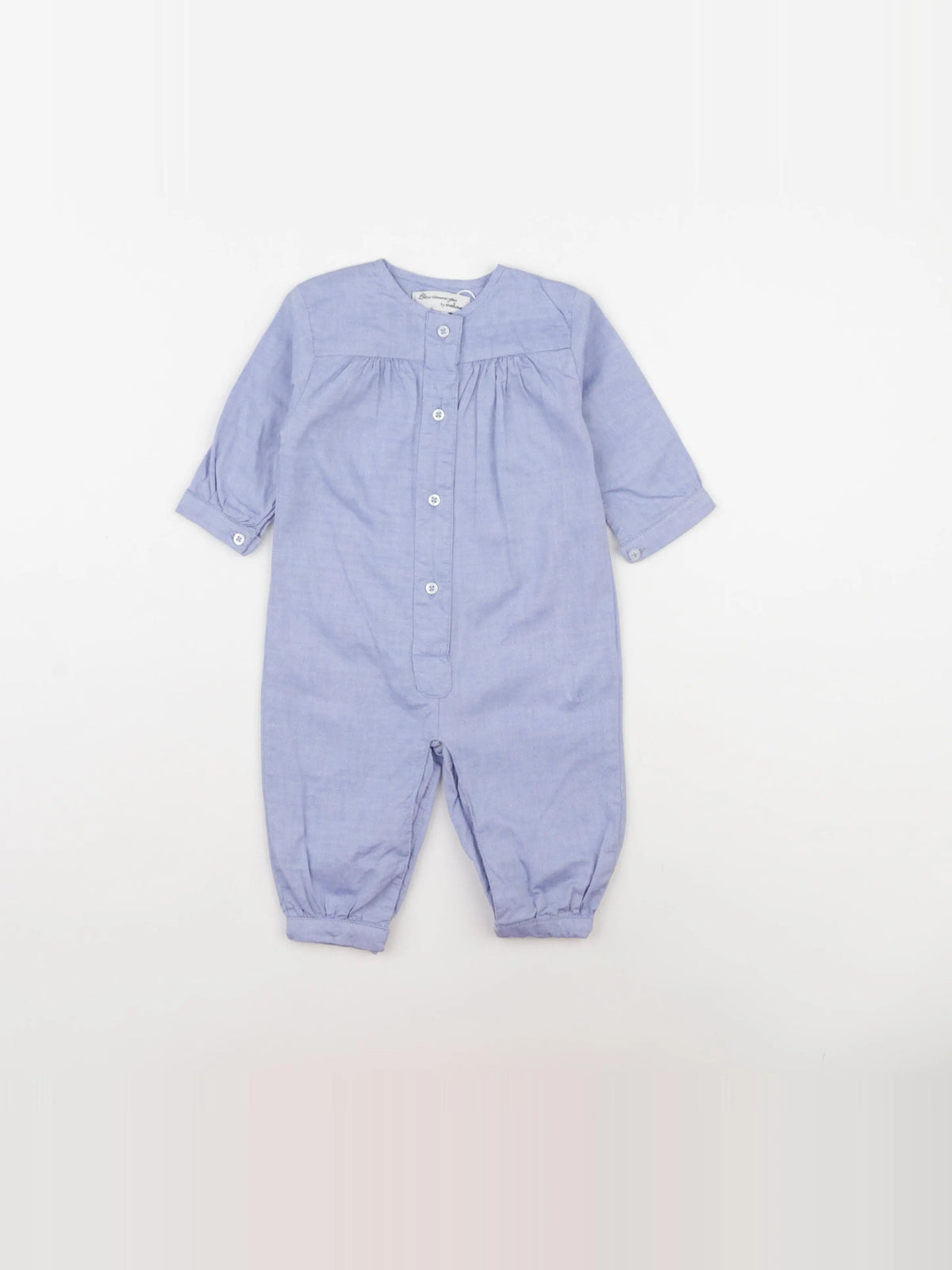 Bleu Comme Gris - combinaison bleu - 6 mois