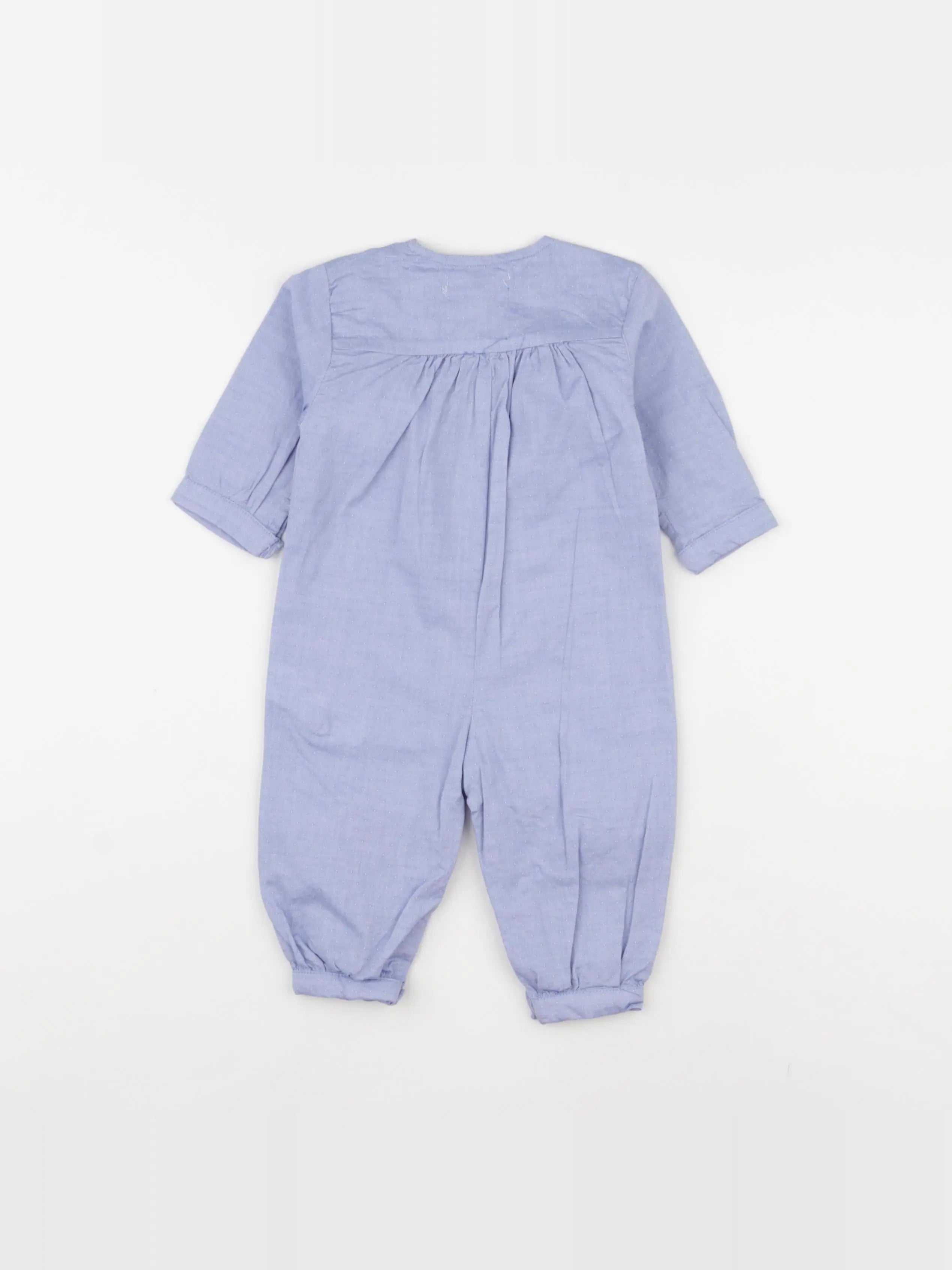 Bleu Comme Gris - combinaison bleu - 6 mois