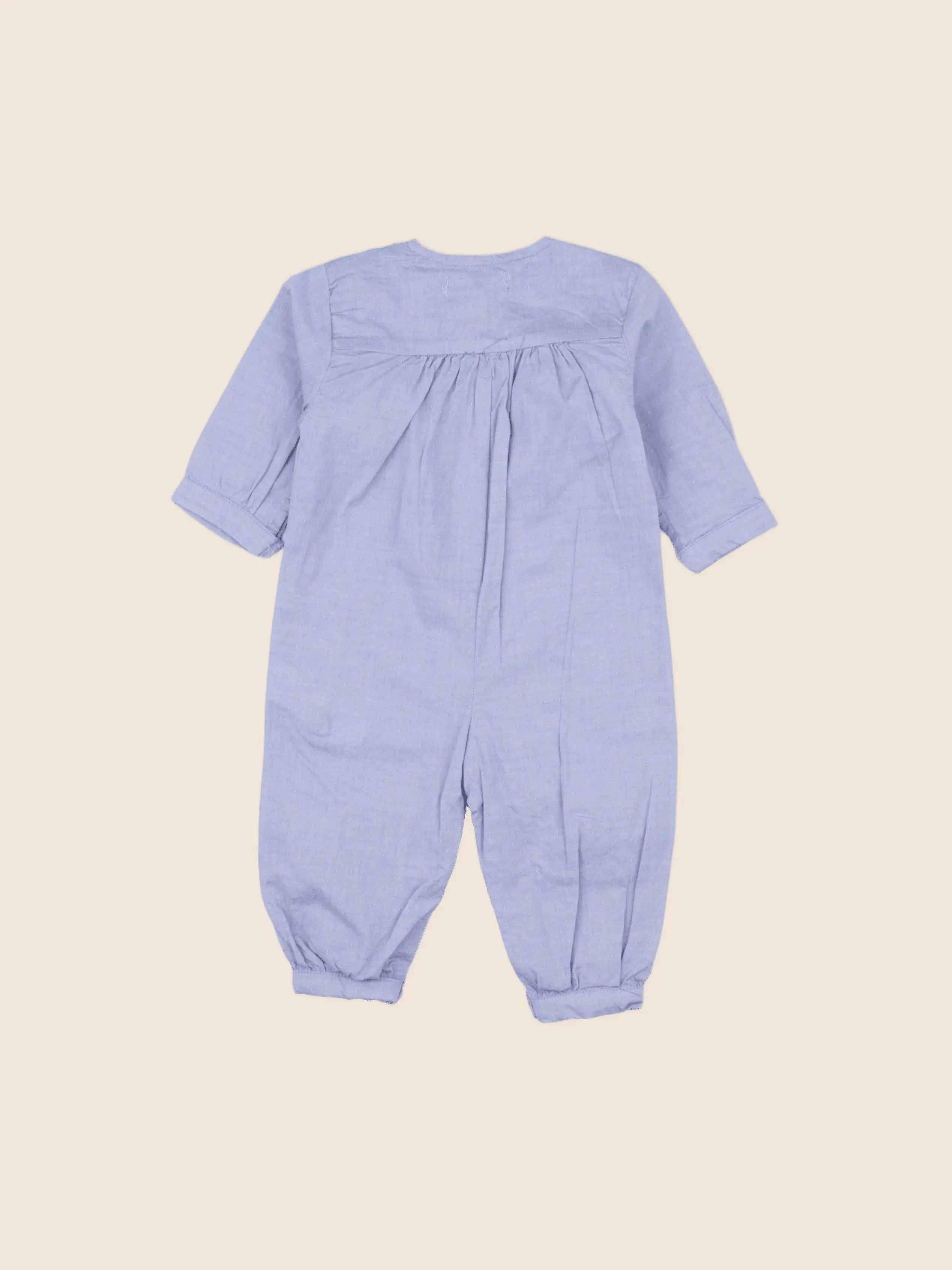 Bleu Comme Gris - combinaison bleu - 6 mois