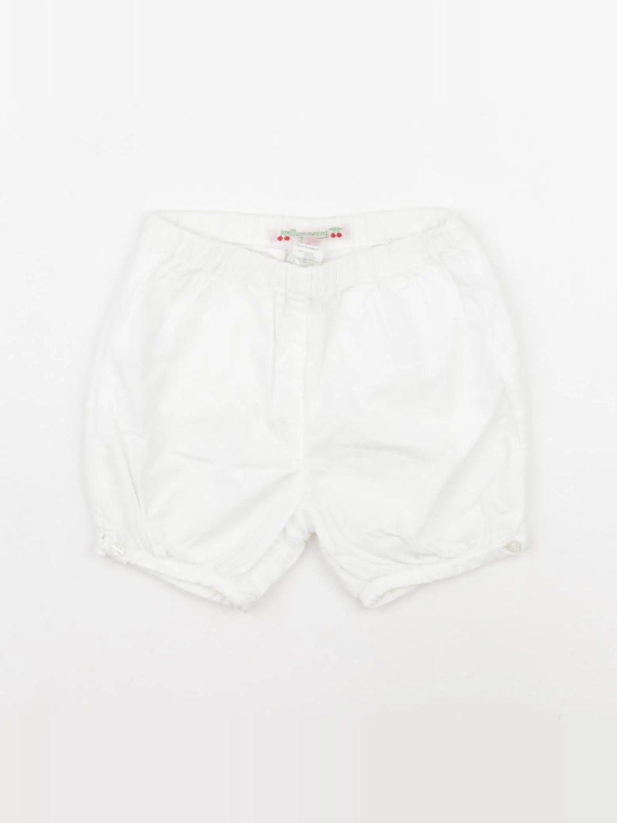 Bonpoint - short blanc - 3 mois