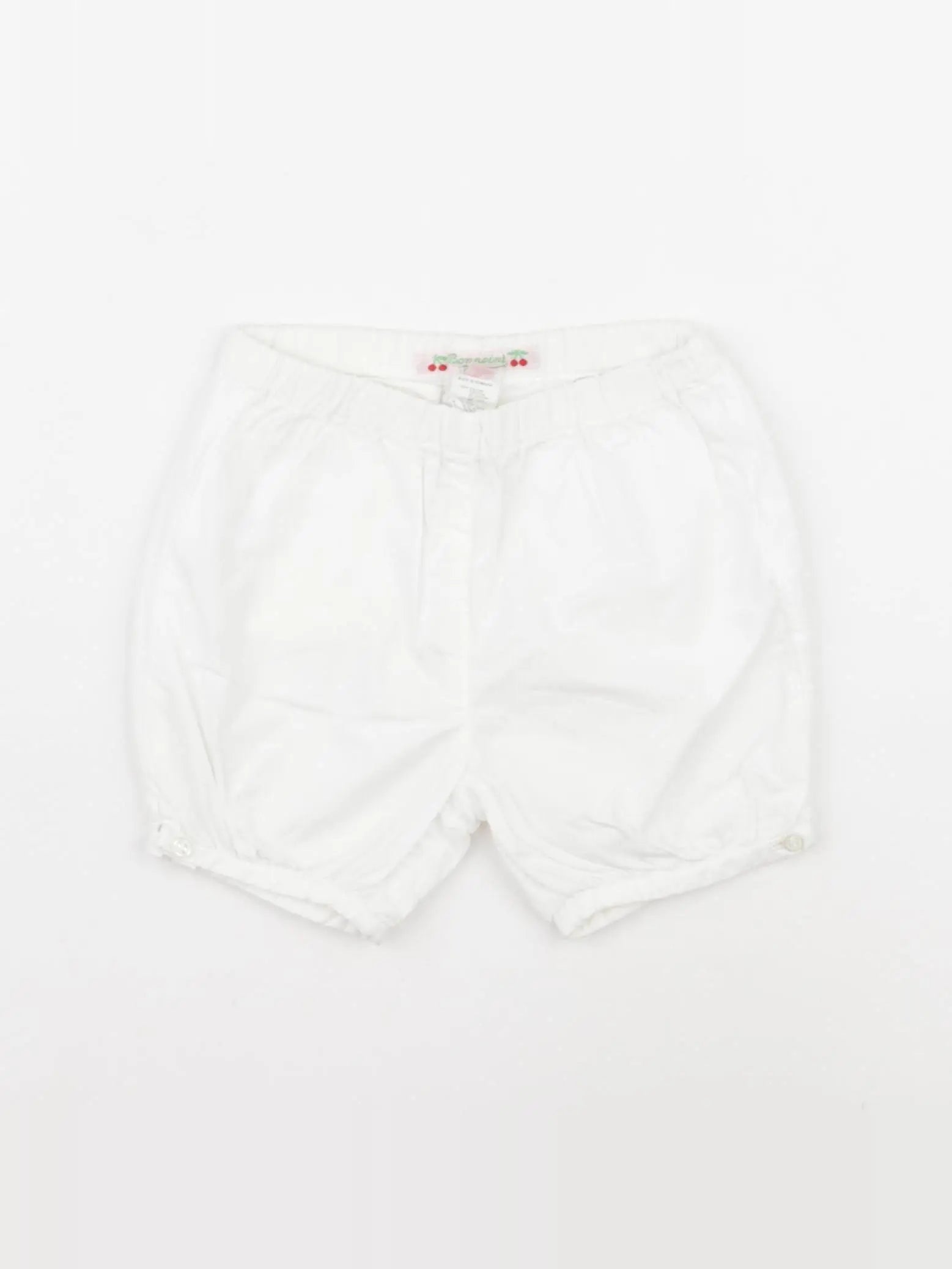 Bonpoint - short blanc - 3 mois