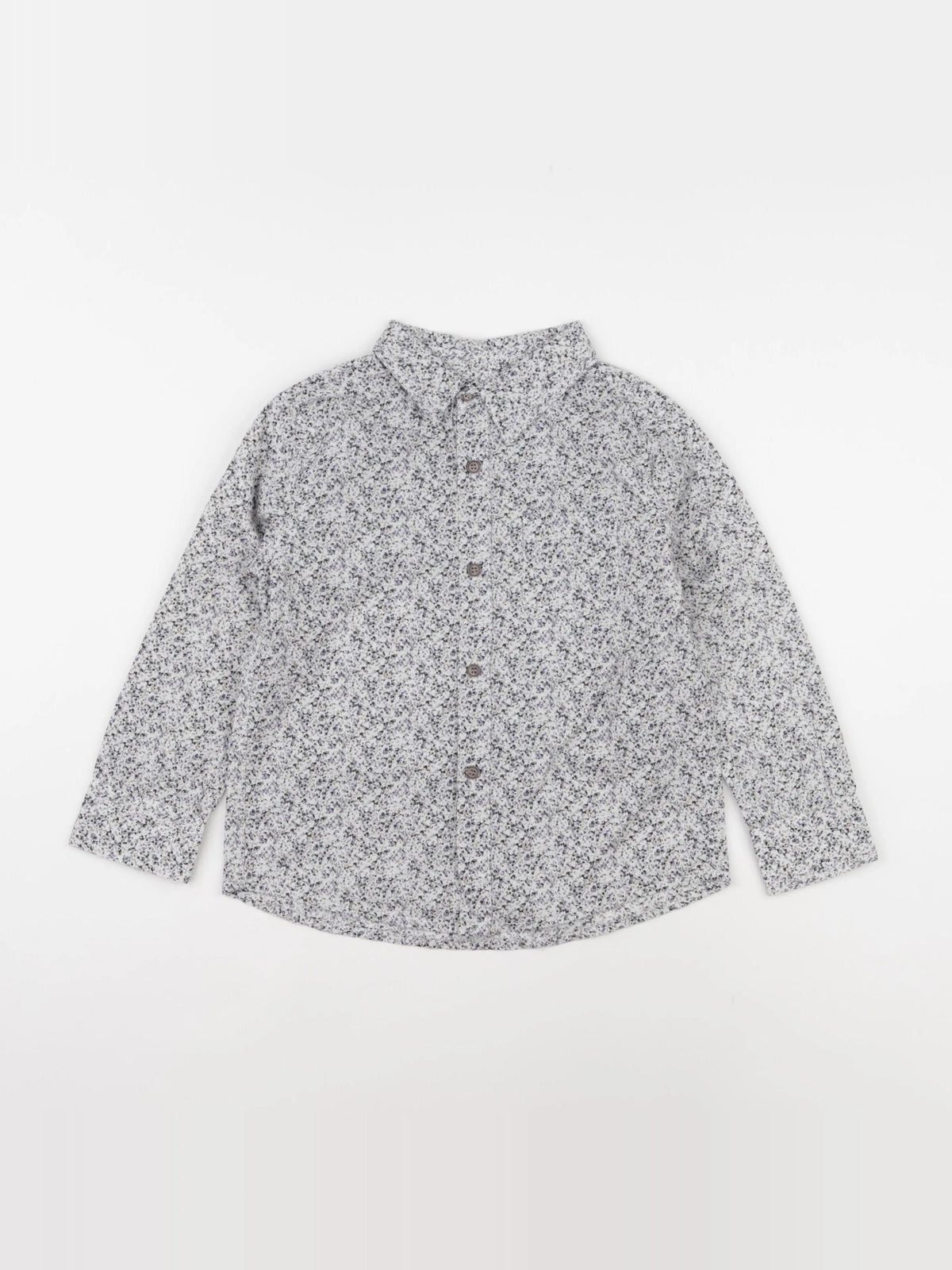 Bonnet à Pompon - chemise multicolore - 4 ans