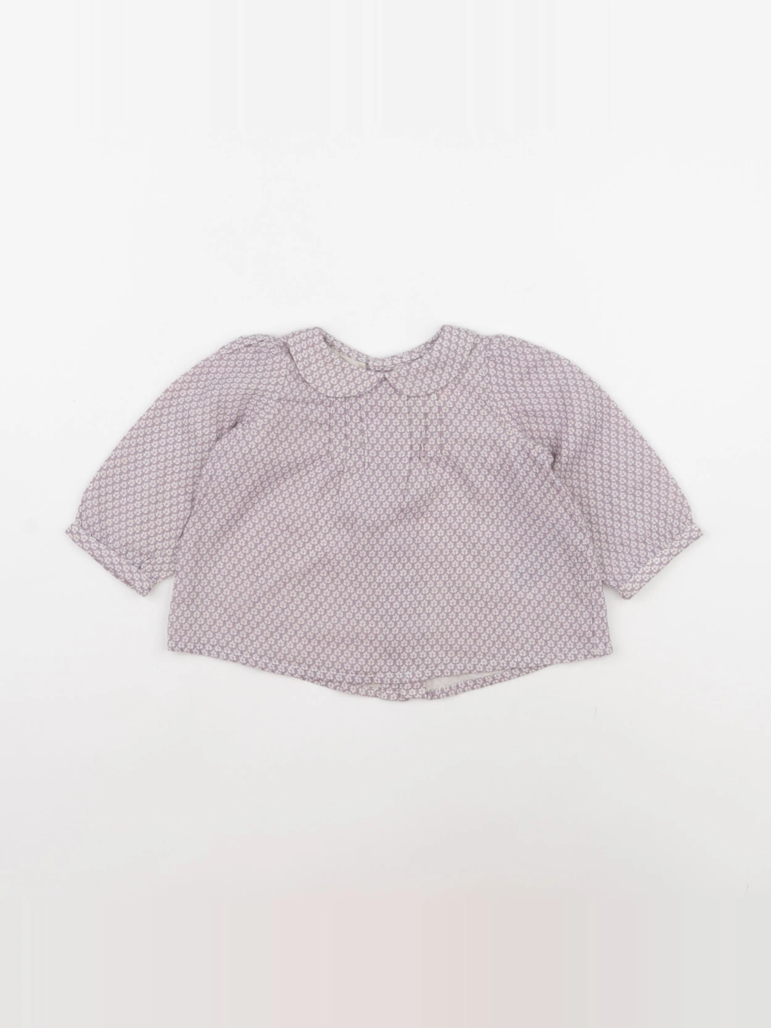 Bonpoint - blouse violet - 6 mois