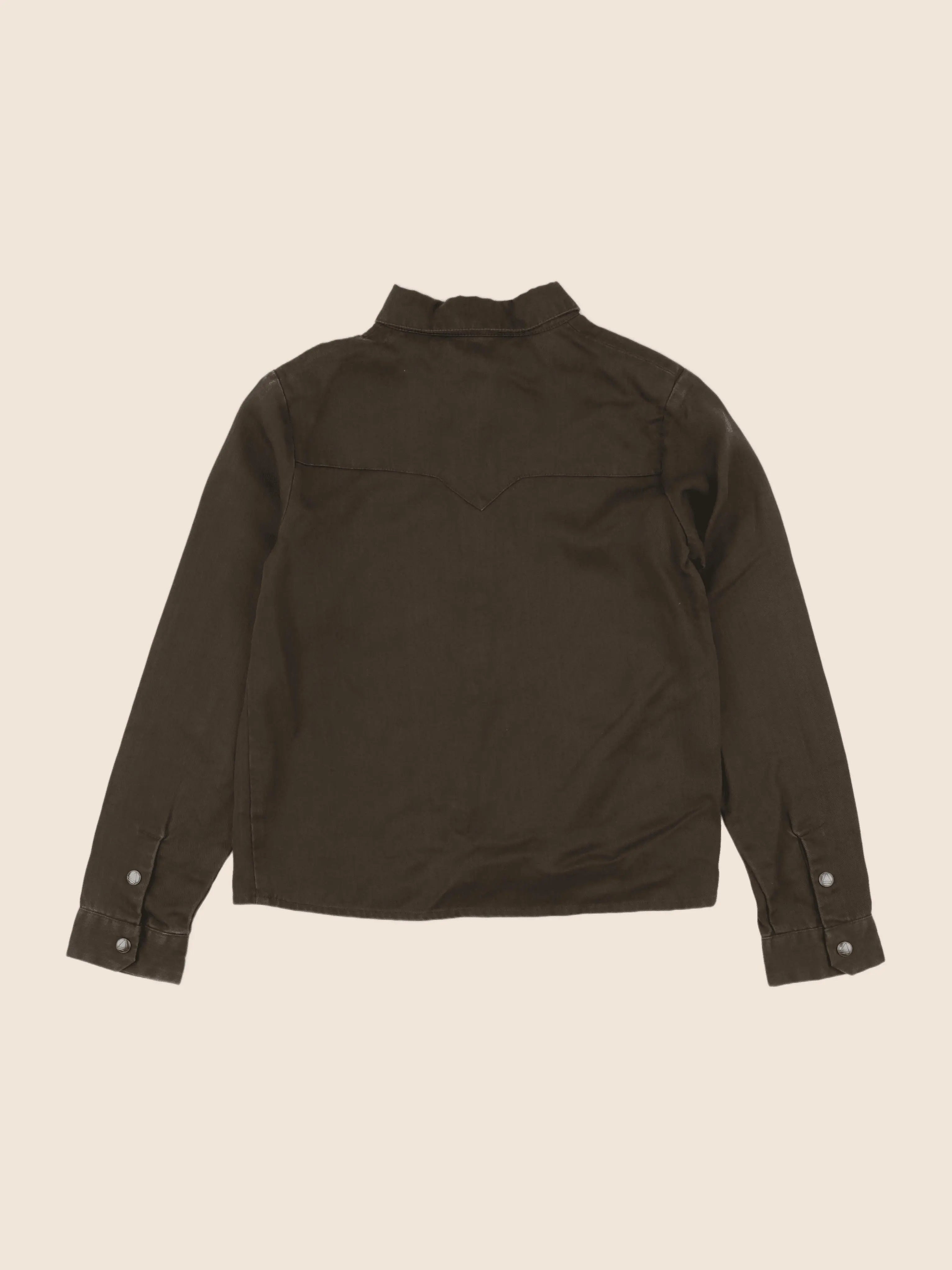 Little Eleven Paris - chemise vert - 10 ans