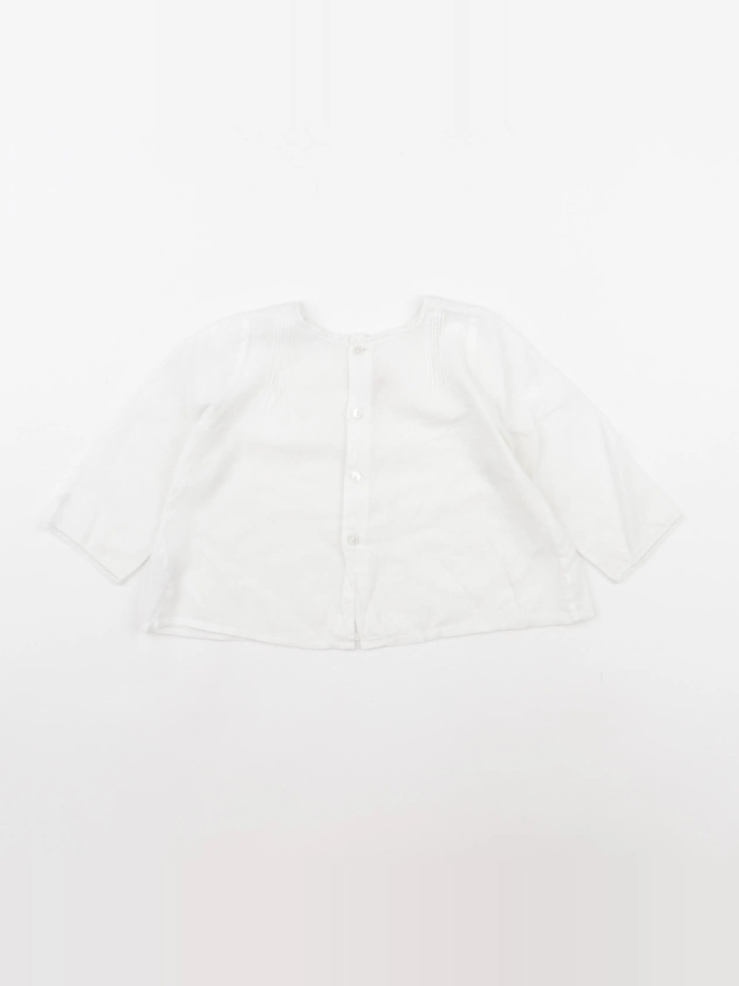 Bonpoint - blouse blanc - 12 mois