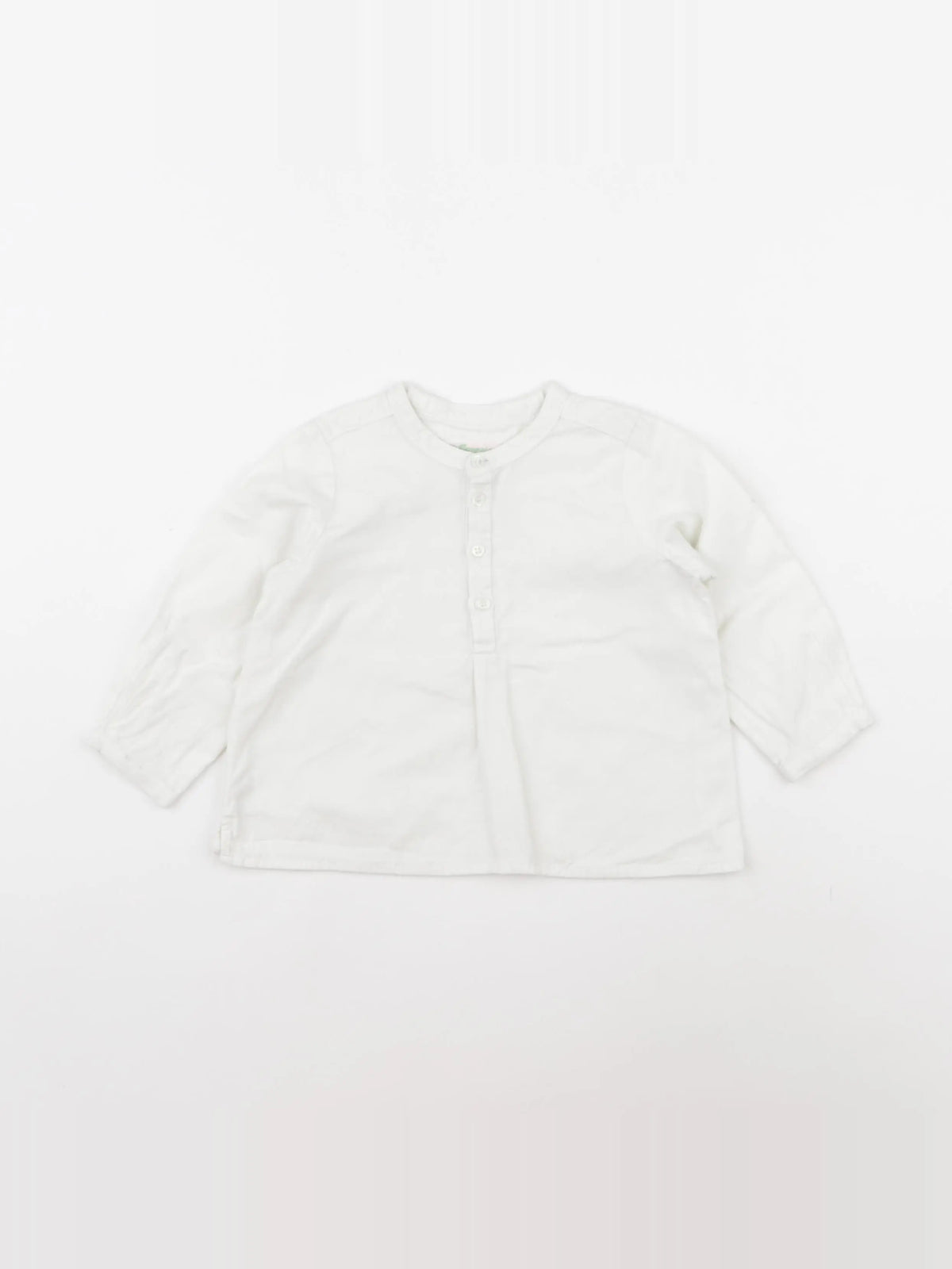 Bonpoint - blouse beige - 12 mois