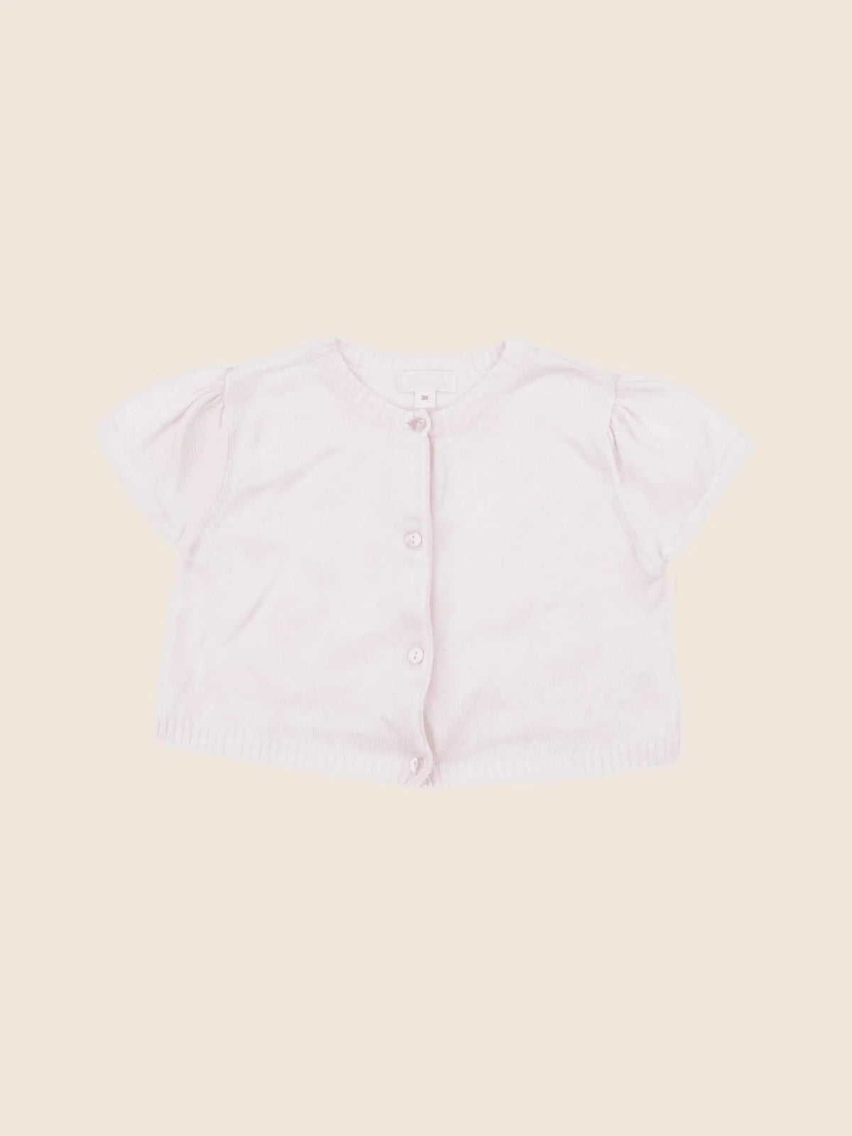 Acanthe - gilet rose - 3 mois