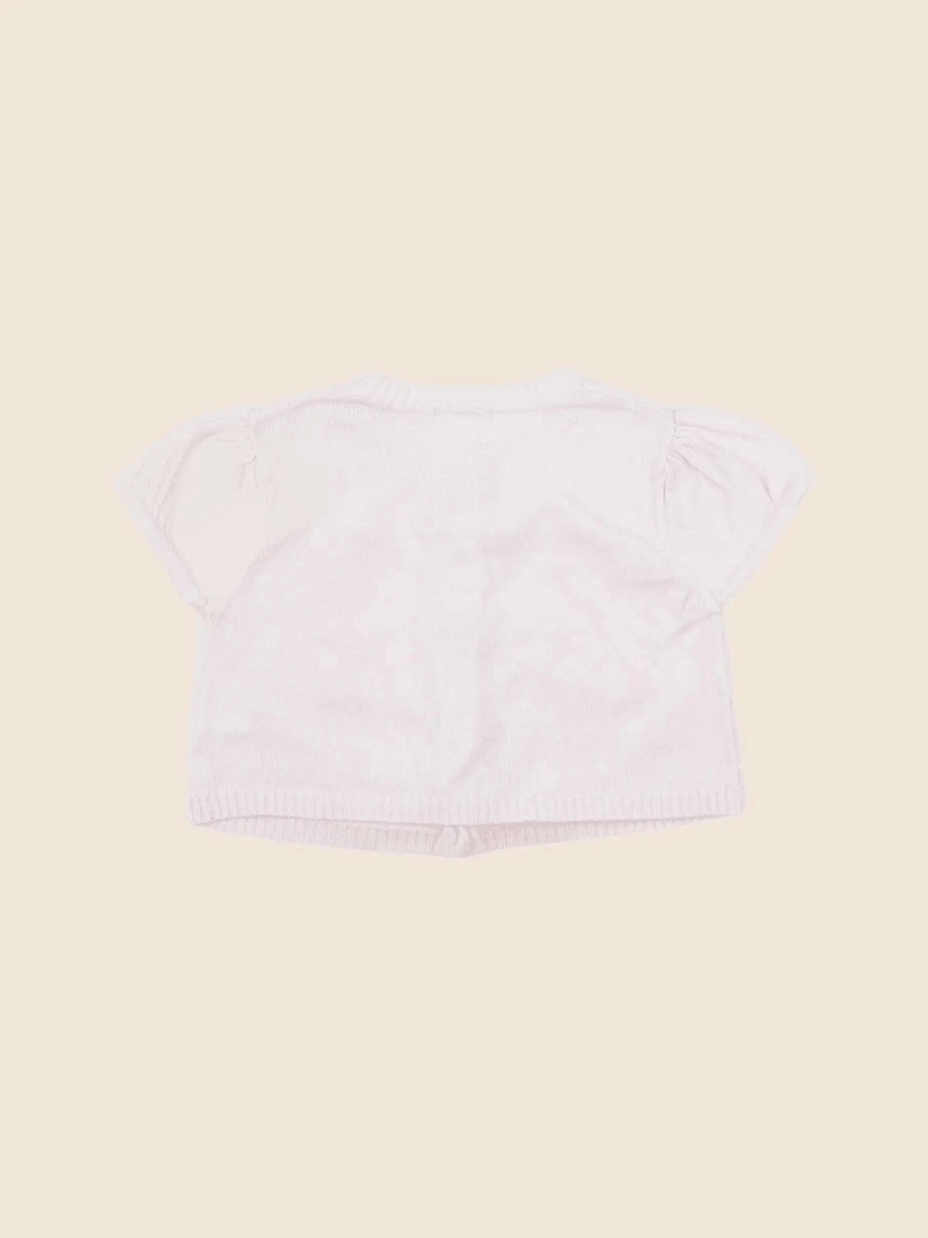 Acanthe - gilet rose - 3 mois
