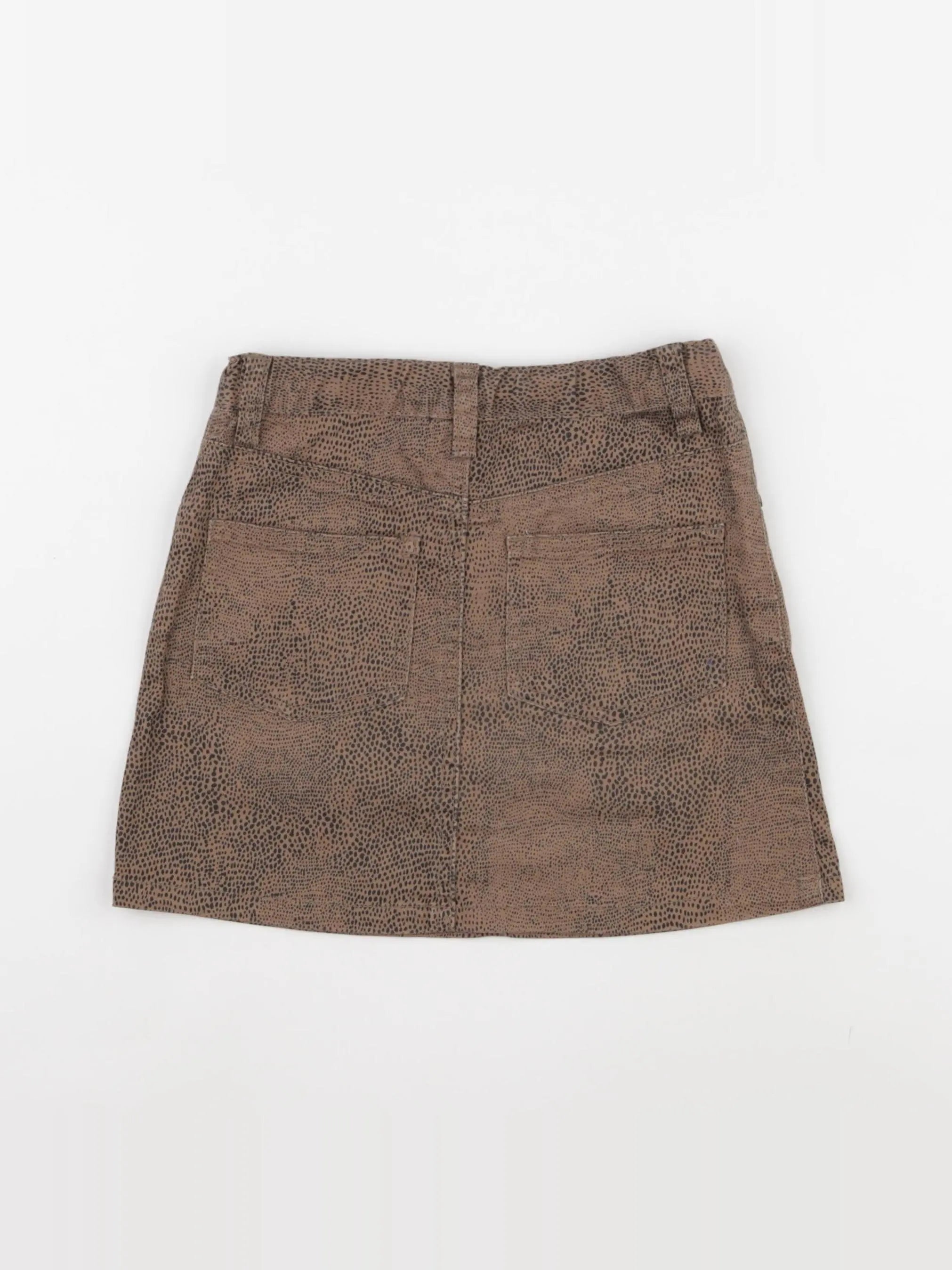 Little Karl Marc John - jupe marron, noir - 6 ans