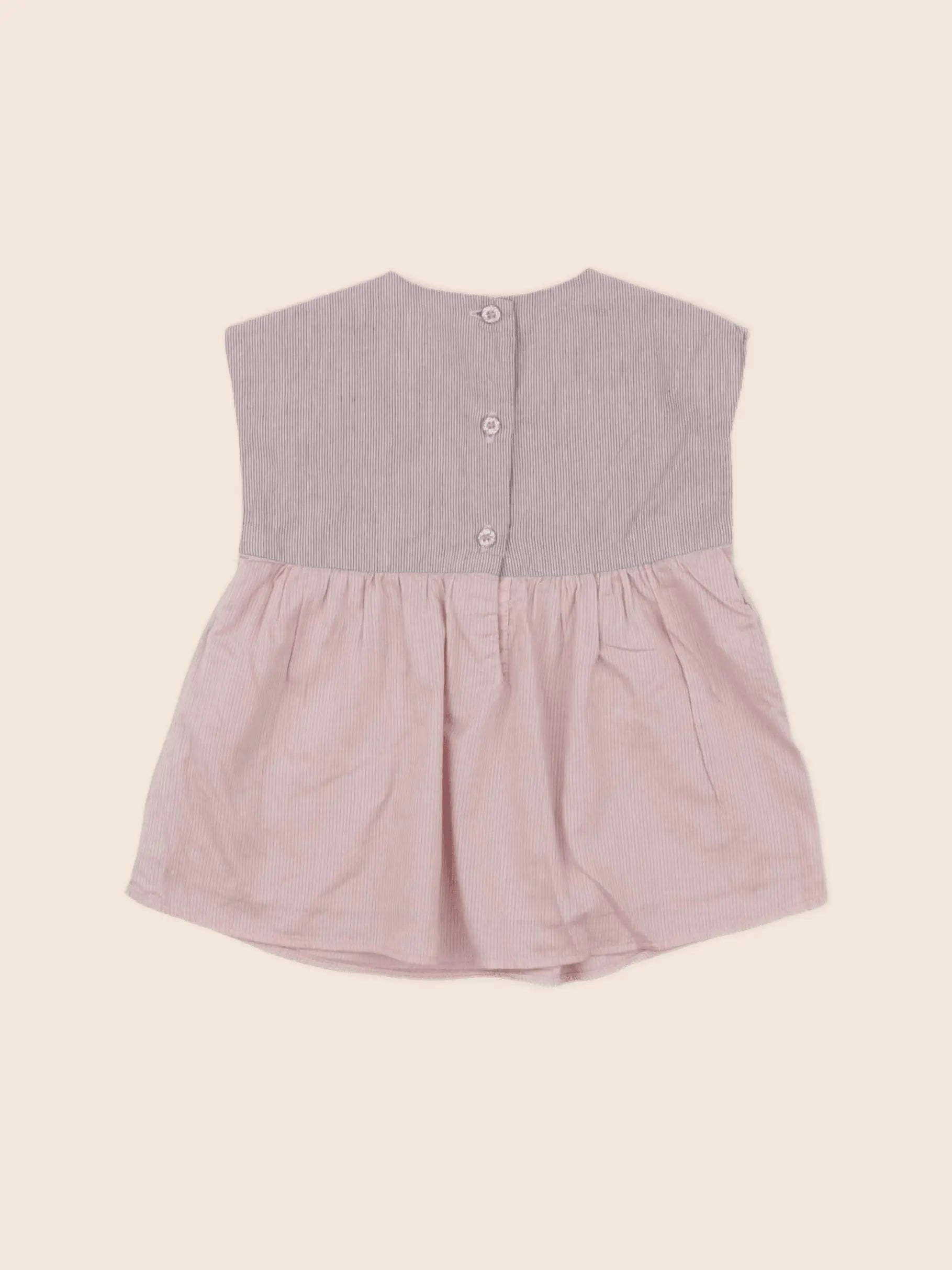 Tia Aina - blouse rose - 6 mois