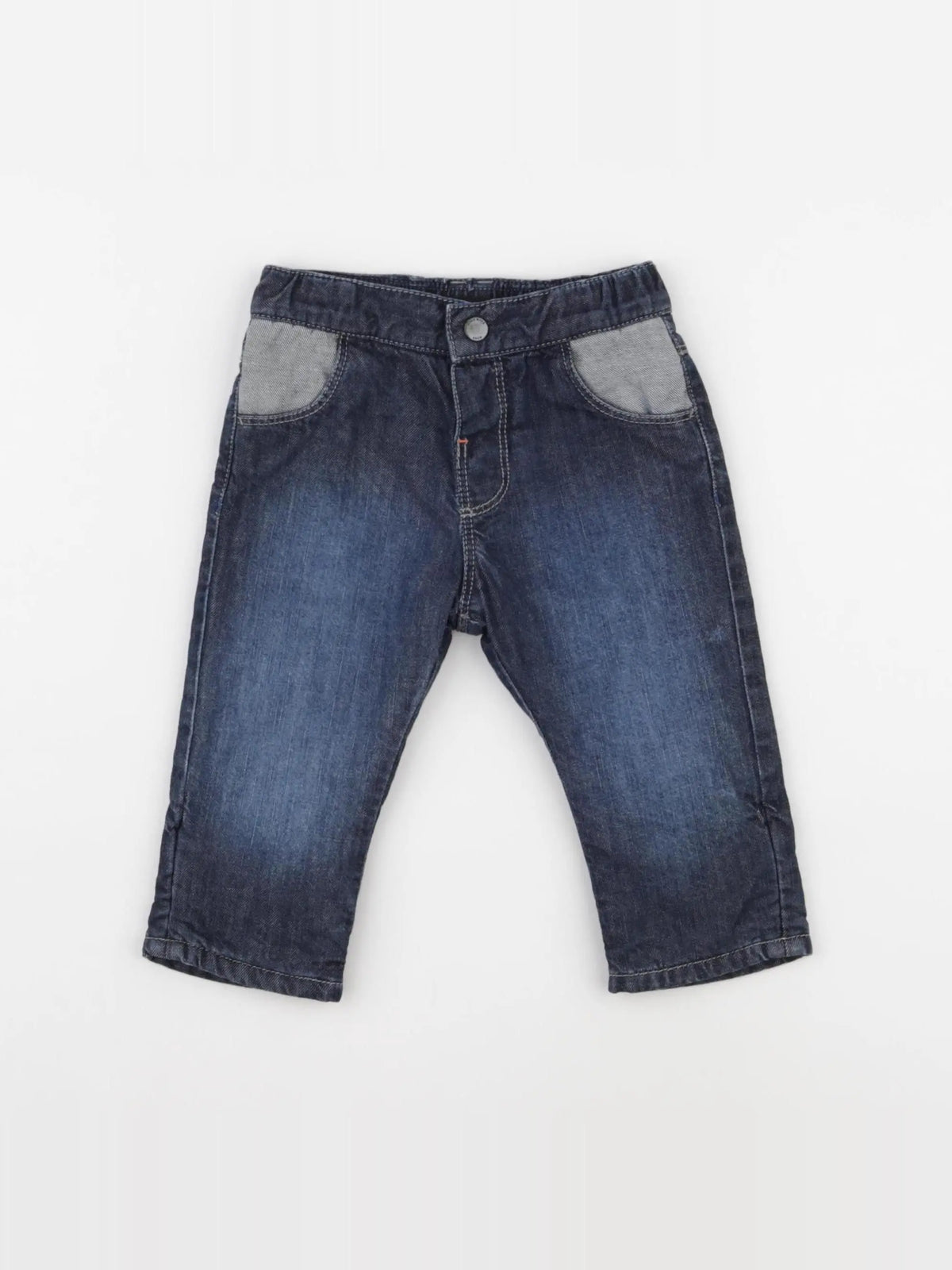 Hugo Boss - jean doublé bleu - 6 mois