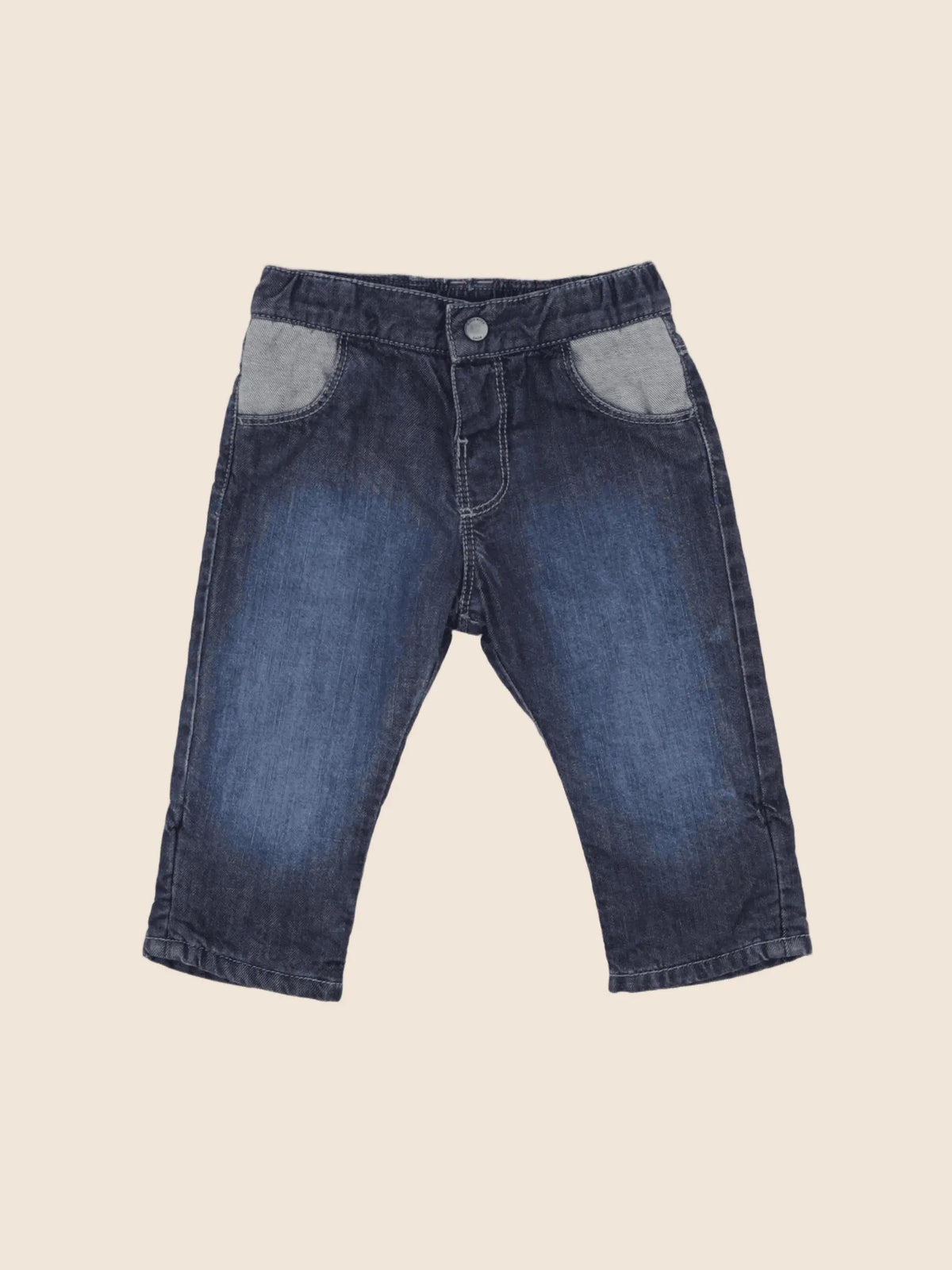 Hugo Boss - jean doublé bleu - 6 mois