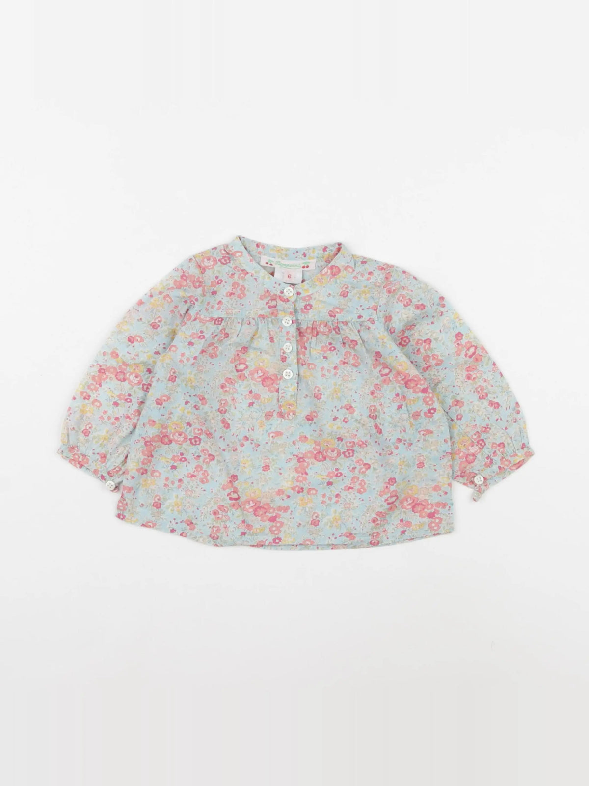 Bonpoint - blouse multicolore - 6 mois