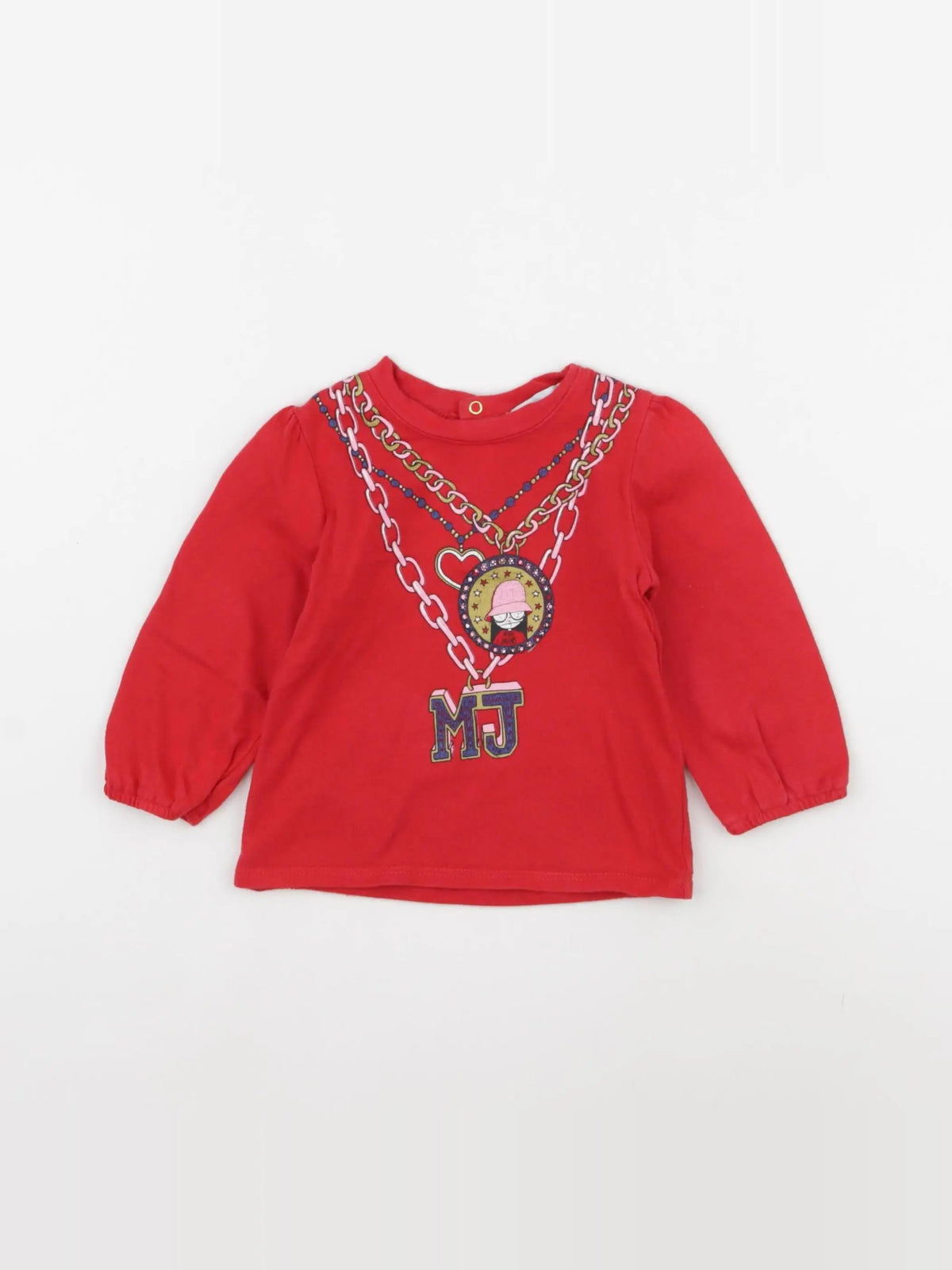 Little marc jacobs - tee-shirt rouge - 6 mois