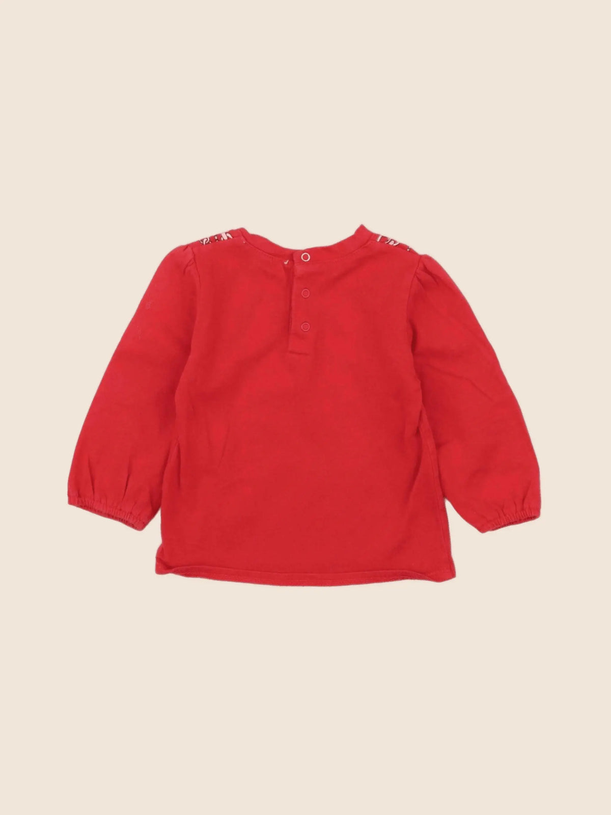 Little marc jacobs - tee-shirt rouge - 6 mois