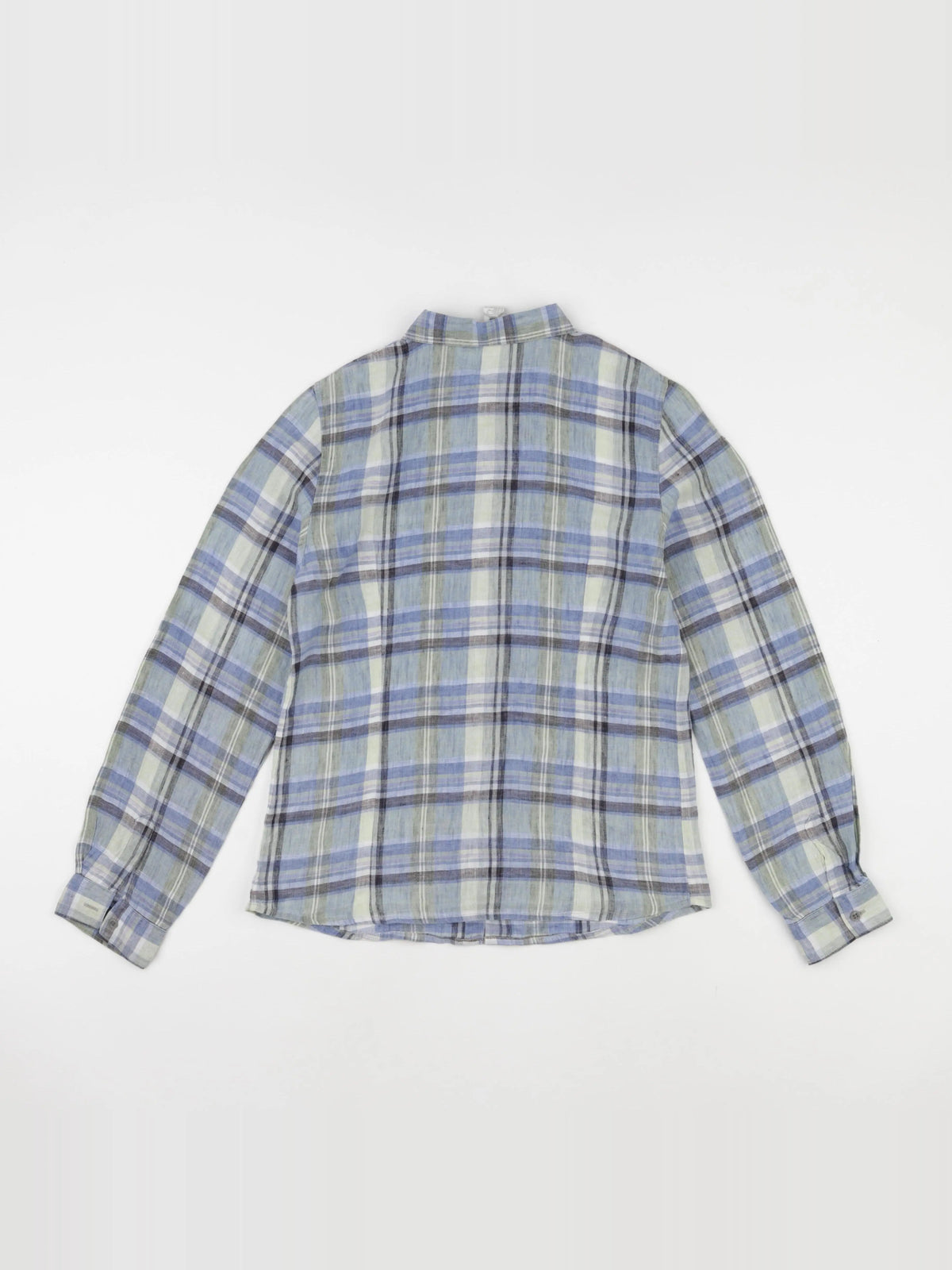 Bonpoint - chemise bleu, vert - 12 ans