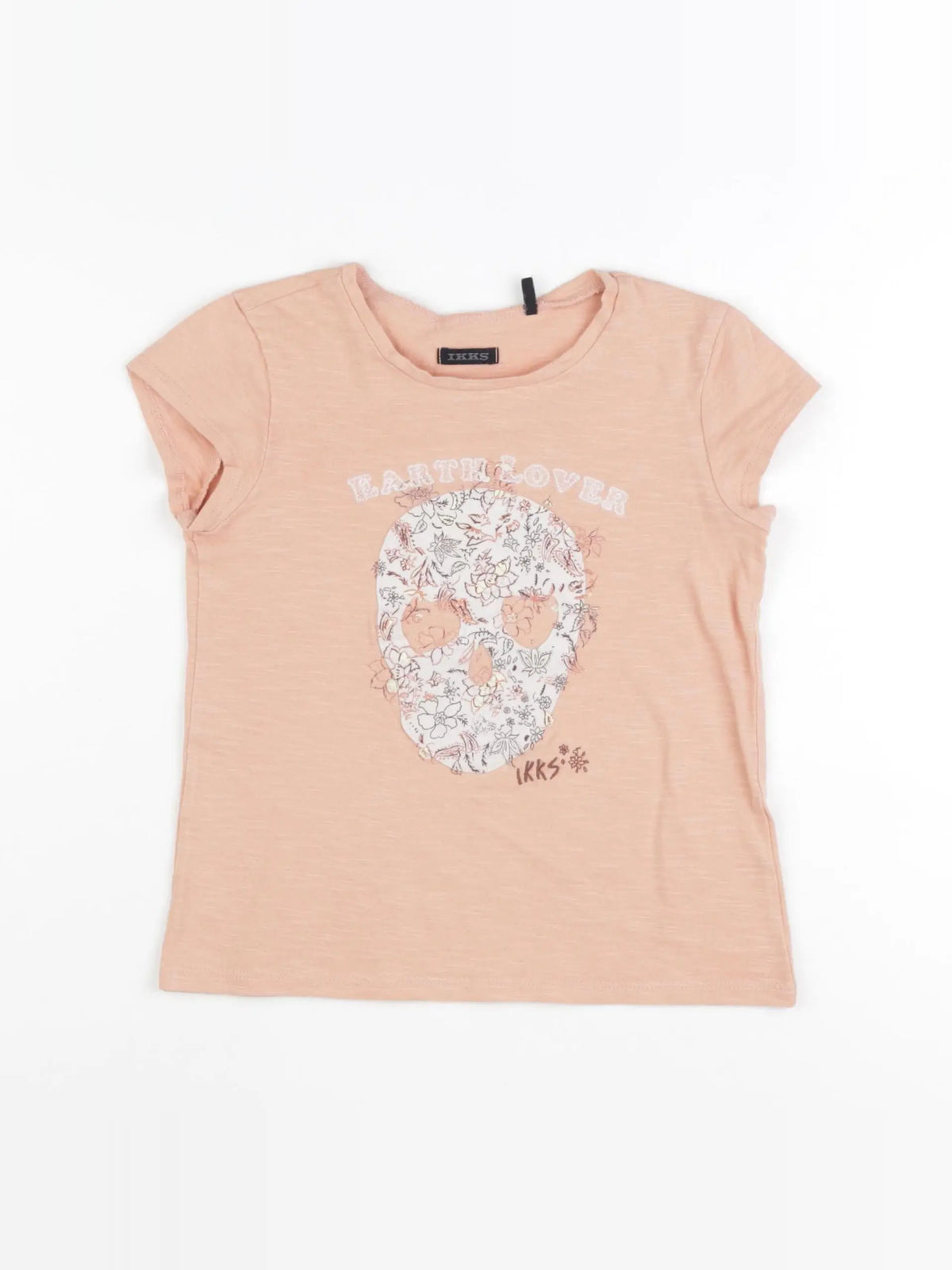 IKKS - tee-shirt orange - 6 ans