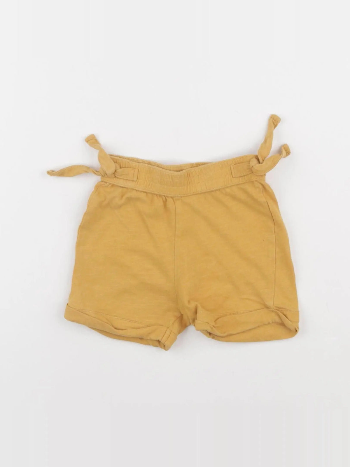 Vertbaudet - short jaune - 12 mois