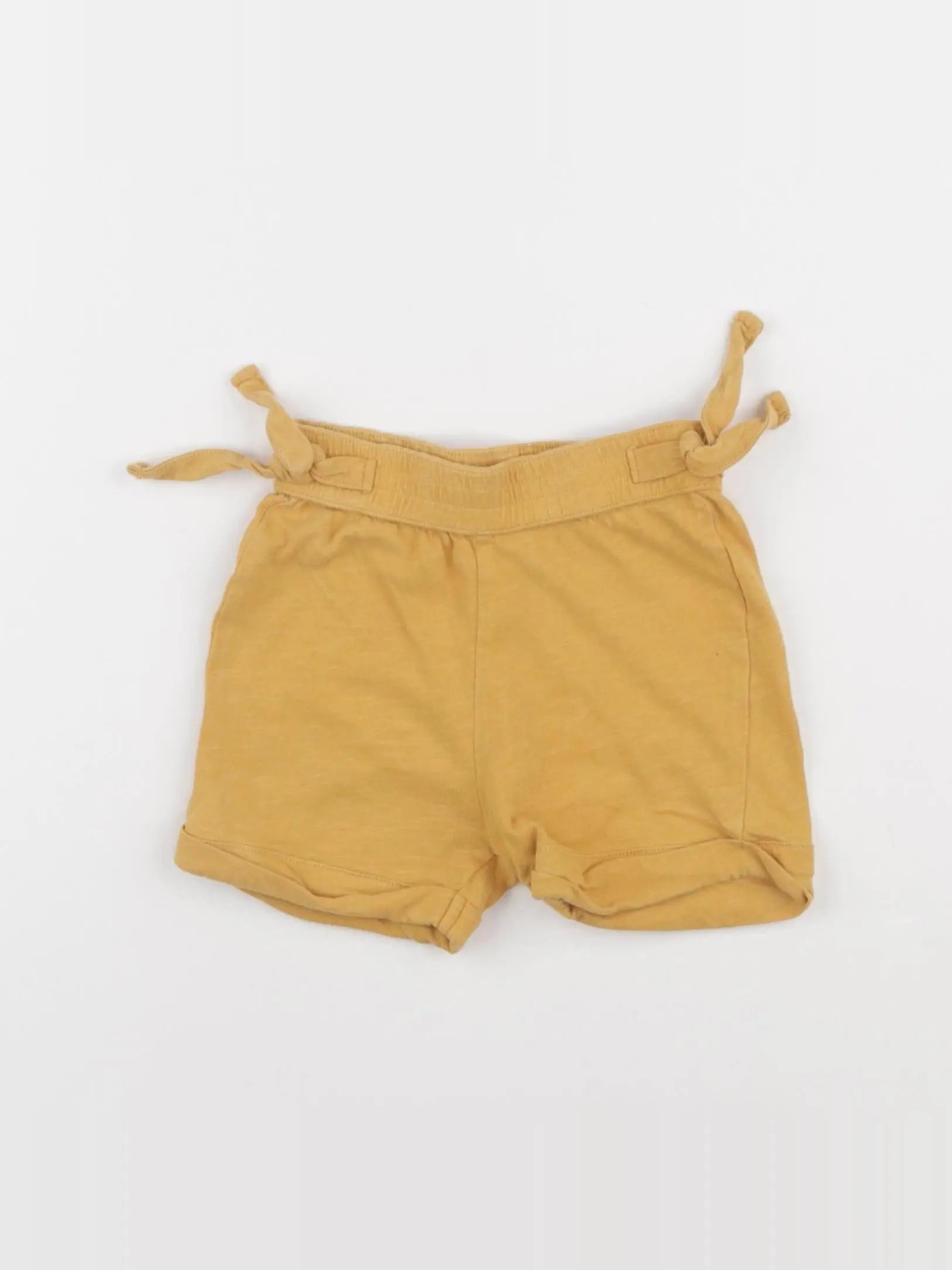 Vertbaudet - short jaune - 12 mois