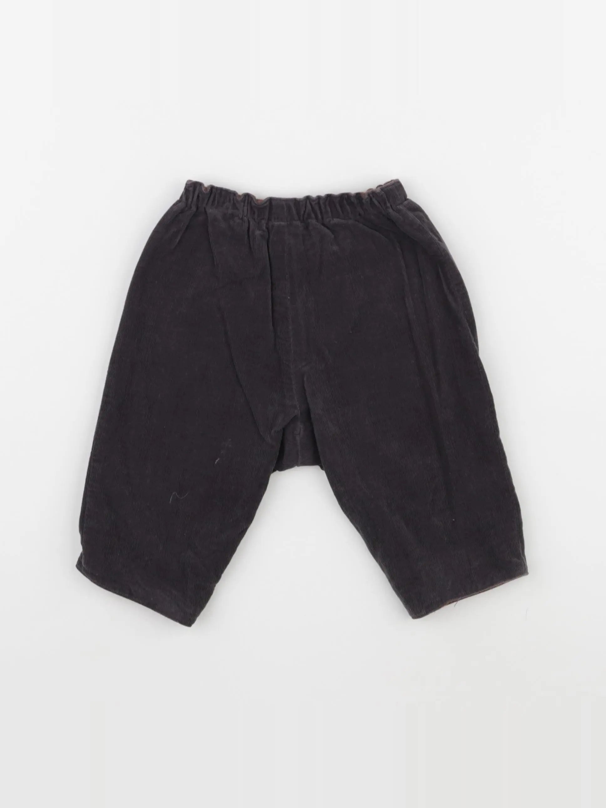 Bonpoint - sarouel doublé gris - 6 mois