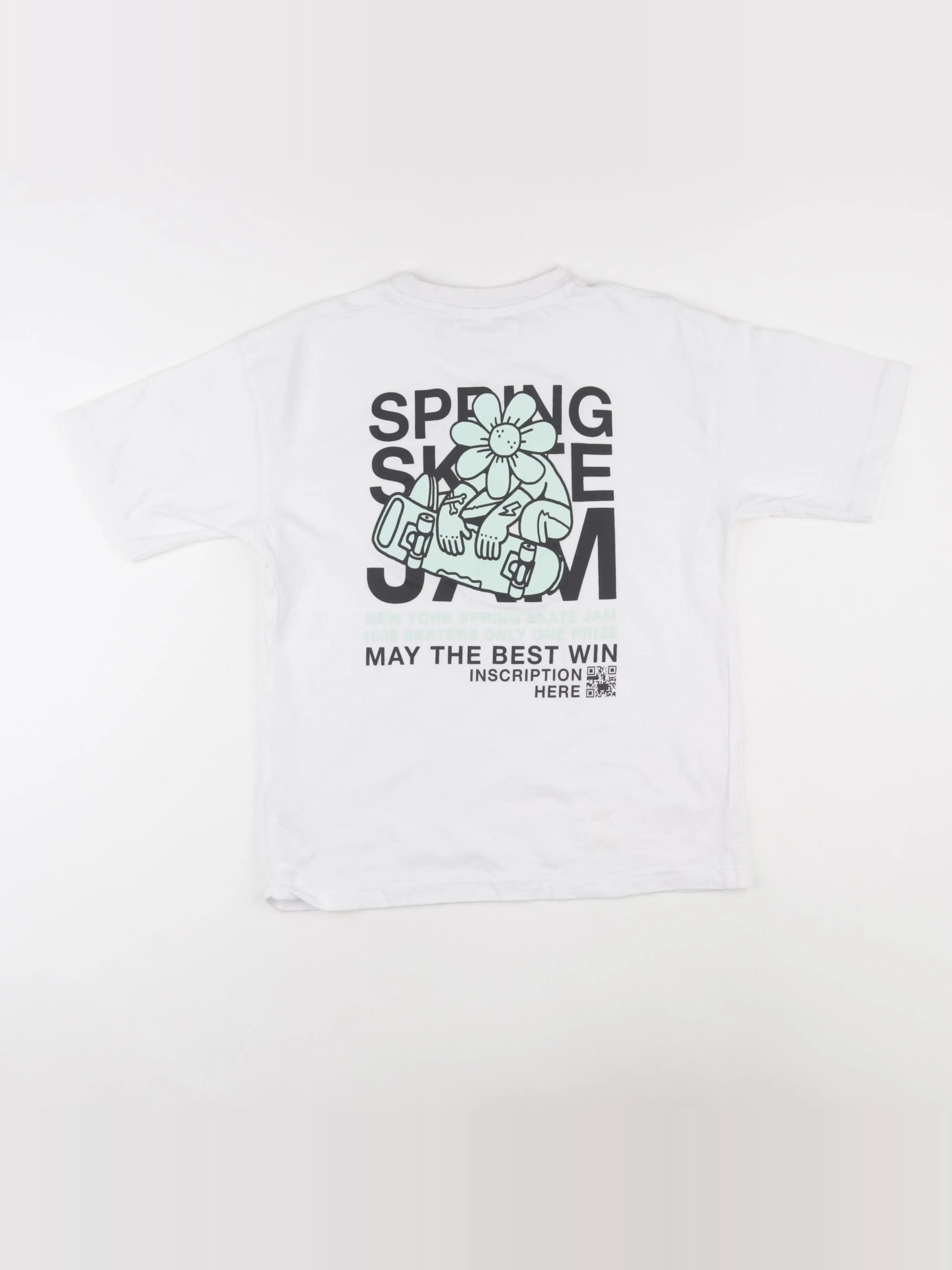 Zara - tee-shirt blanc - 9 ans