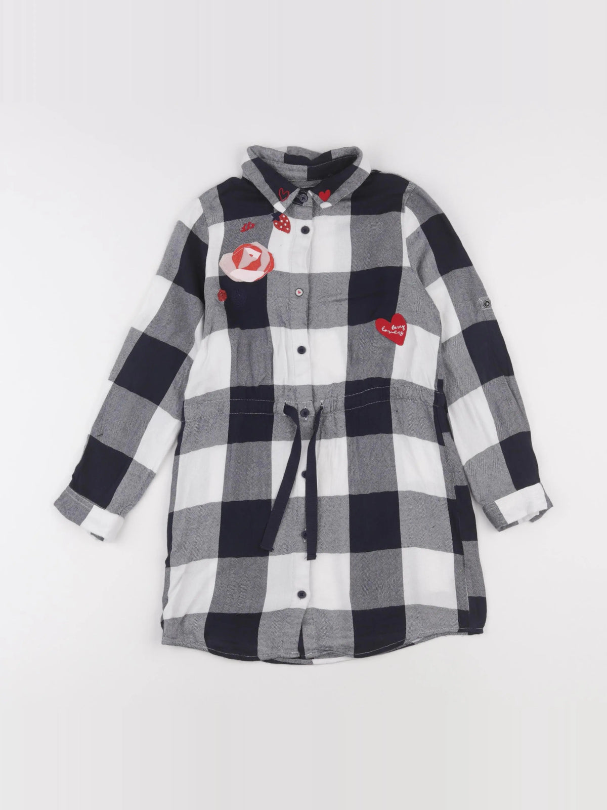 IKKS - robe bleu, blanc - 6 ans